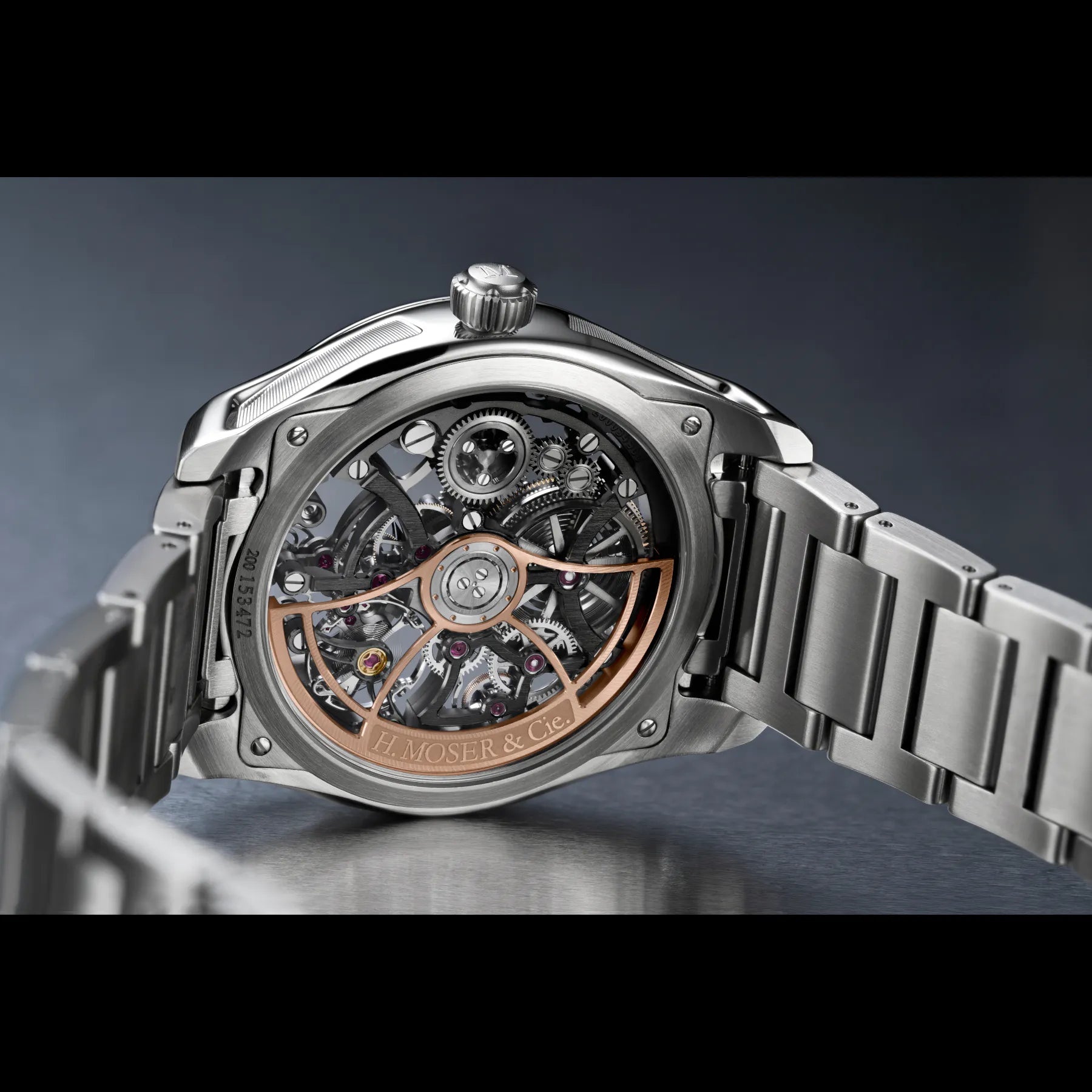H. Moser & Cie. Pioneer Retrograde Seconds 3251-1200