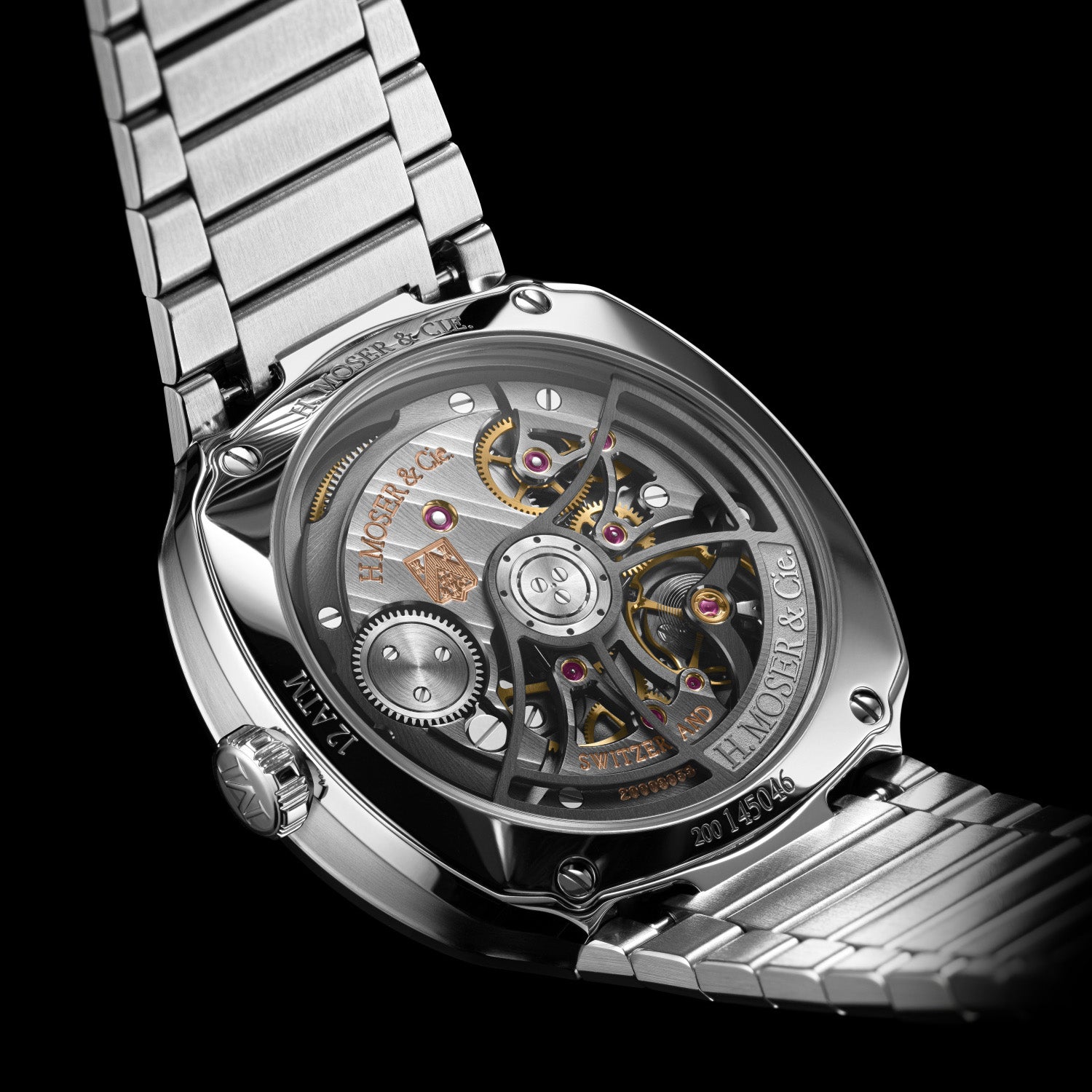 H. Moser & Cie. Streamliner Retrograde Seconds 6252-1200