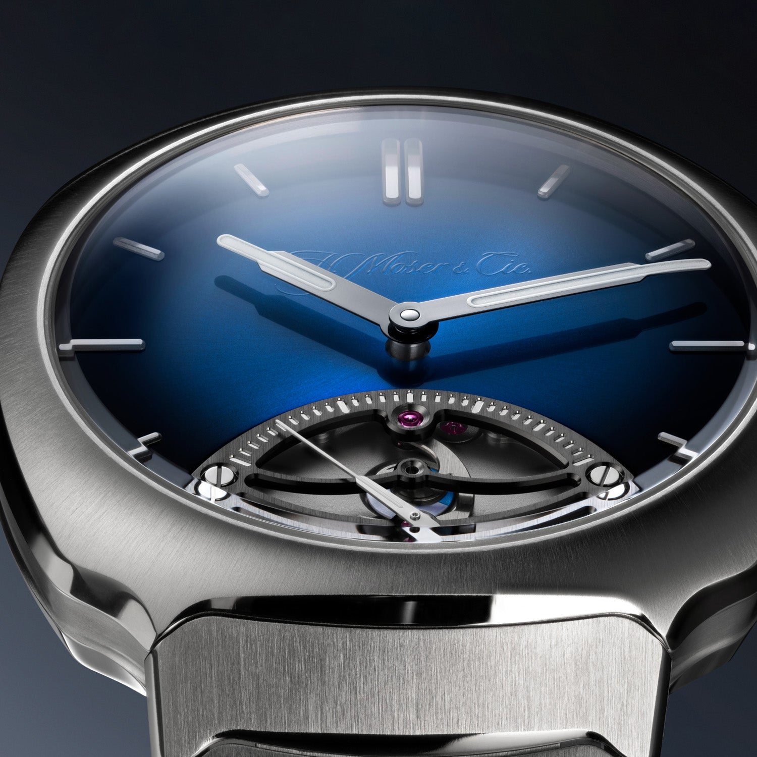 H. Moser & Cie. Streamliner Retrograde Seconds 6252-1200