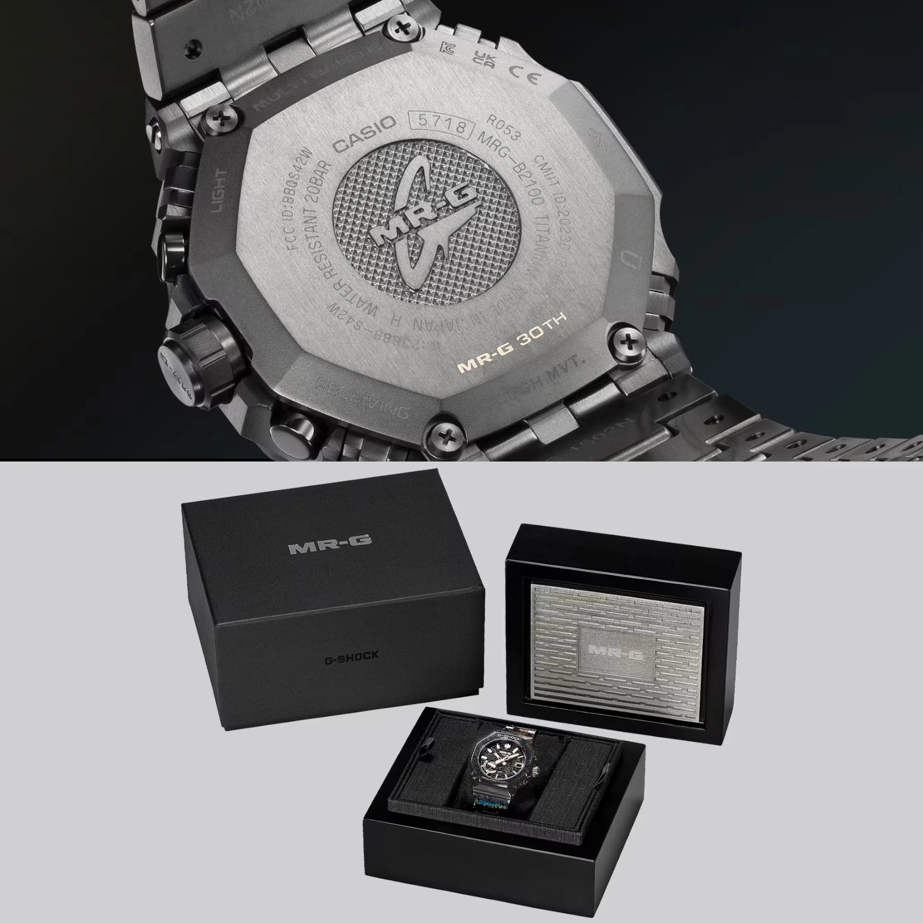 G-Shock MR-G 30th Anniversary 悠 - Haruka Limited Edition MRG-B2100HR-1A