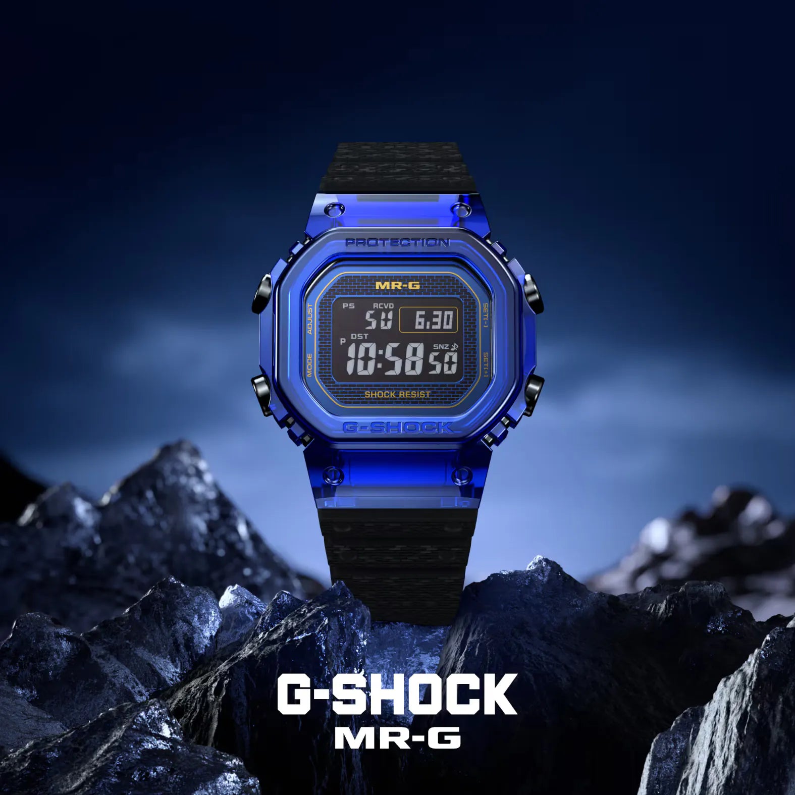 G-Shock MR-G 30th Anniversary Blue Sapphire Limited Edition MRGD5000