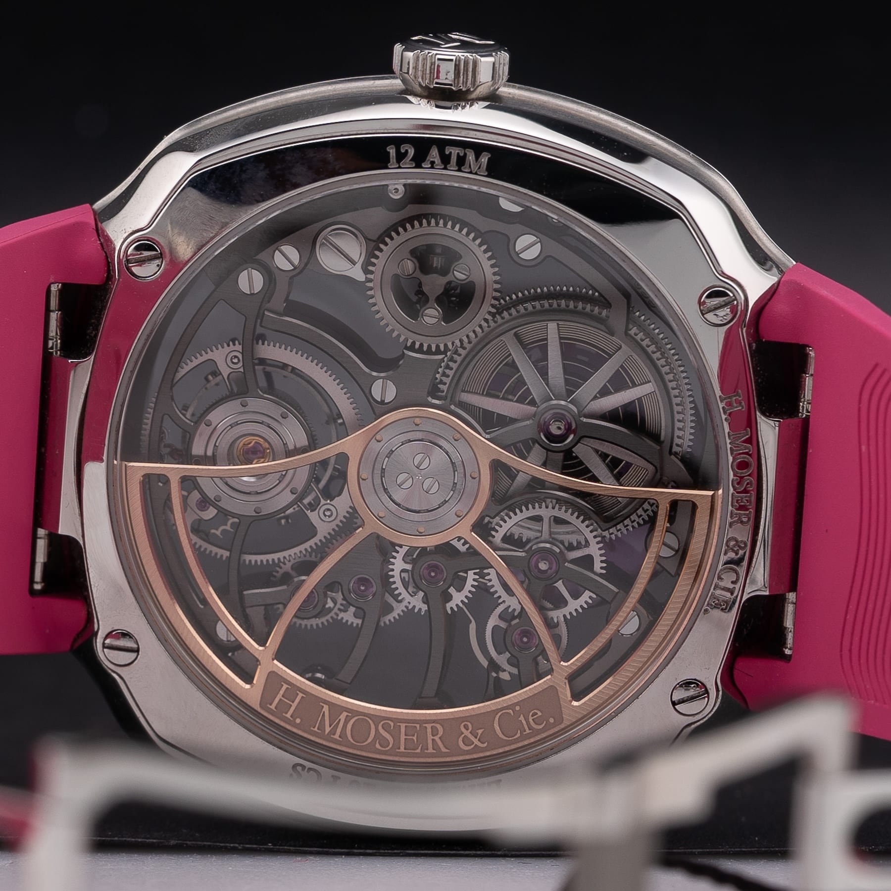 H. Moser & Cie. Streamliner Alpine Limited Edition Pink 6811-1202