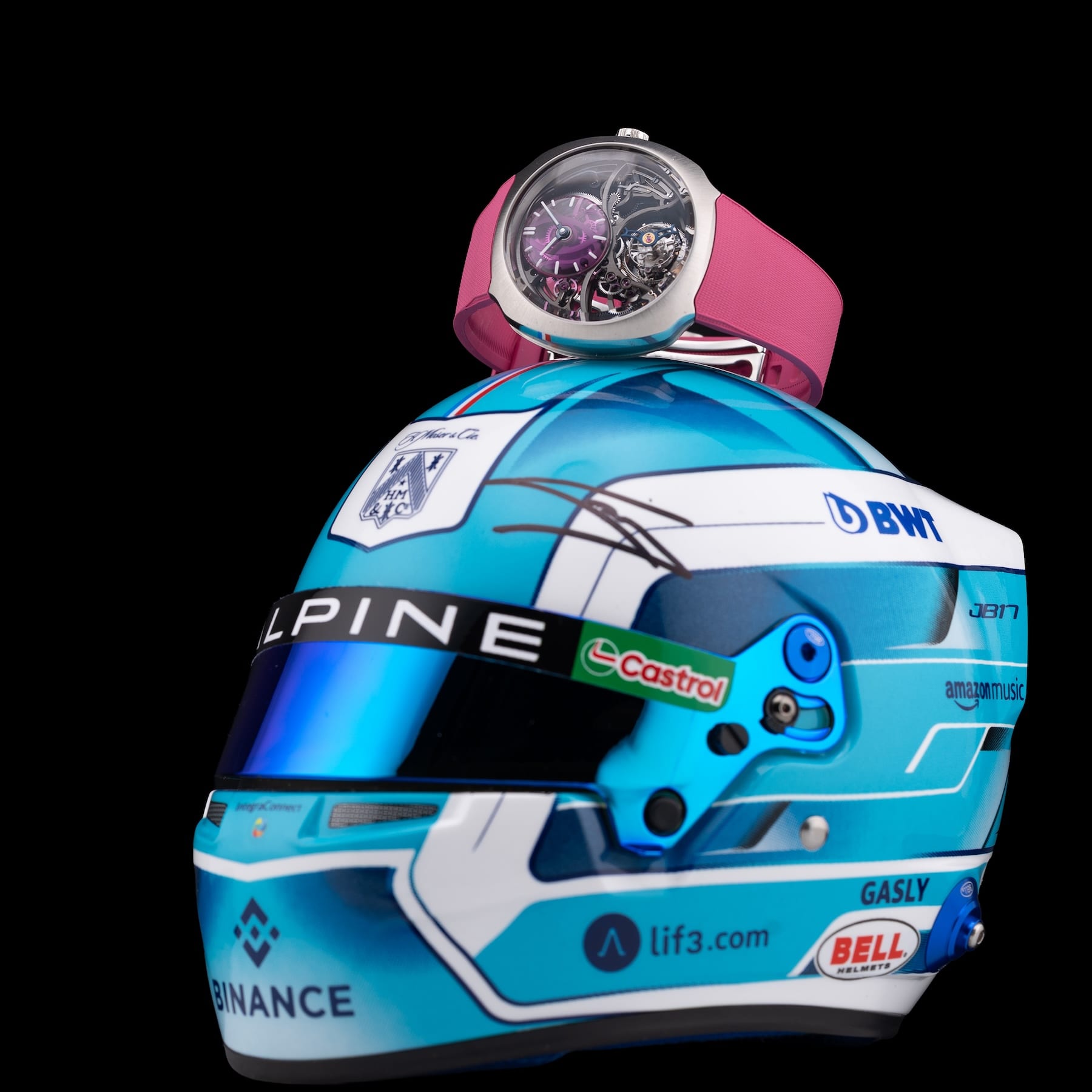 H. Moser & Cie. Streamliner Alpine Limited Edition Pink 6811-1202