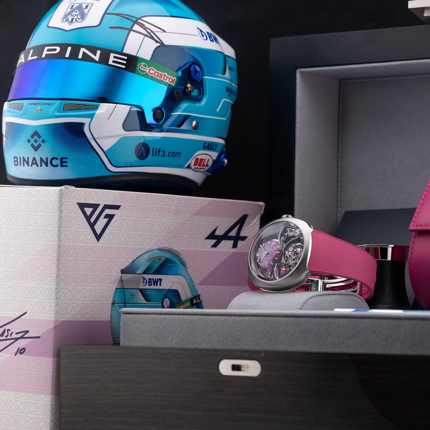 H. Moser & Cie. Streamliner Alpine Limited Edition Pink 6811-1202
