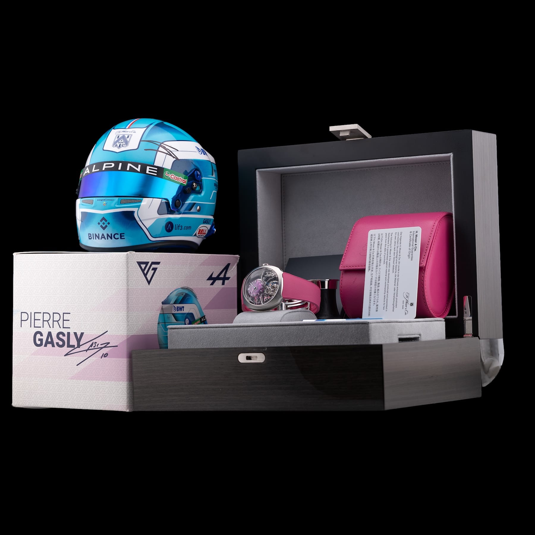 H. Moser & Cie. Streamliner Alpine Limited Edition Pink 6811-1202