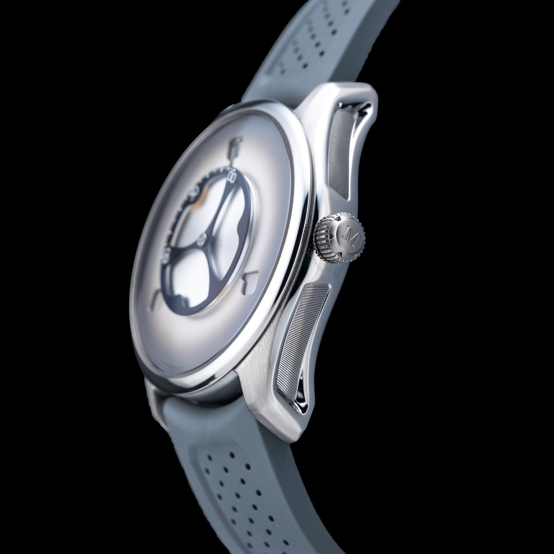 H. Moser & Cie. 3240-1200 Flying Hours White Fumé Dial
