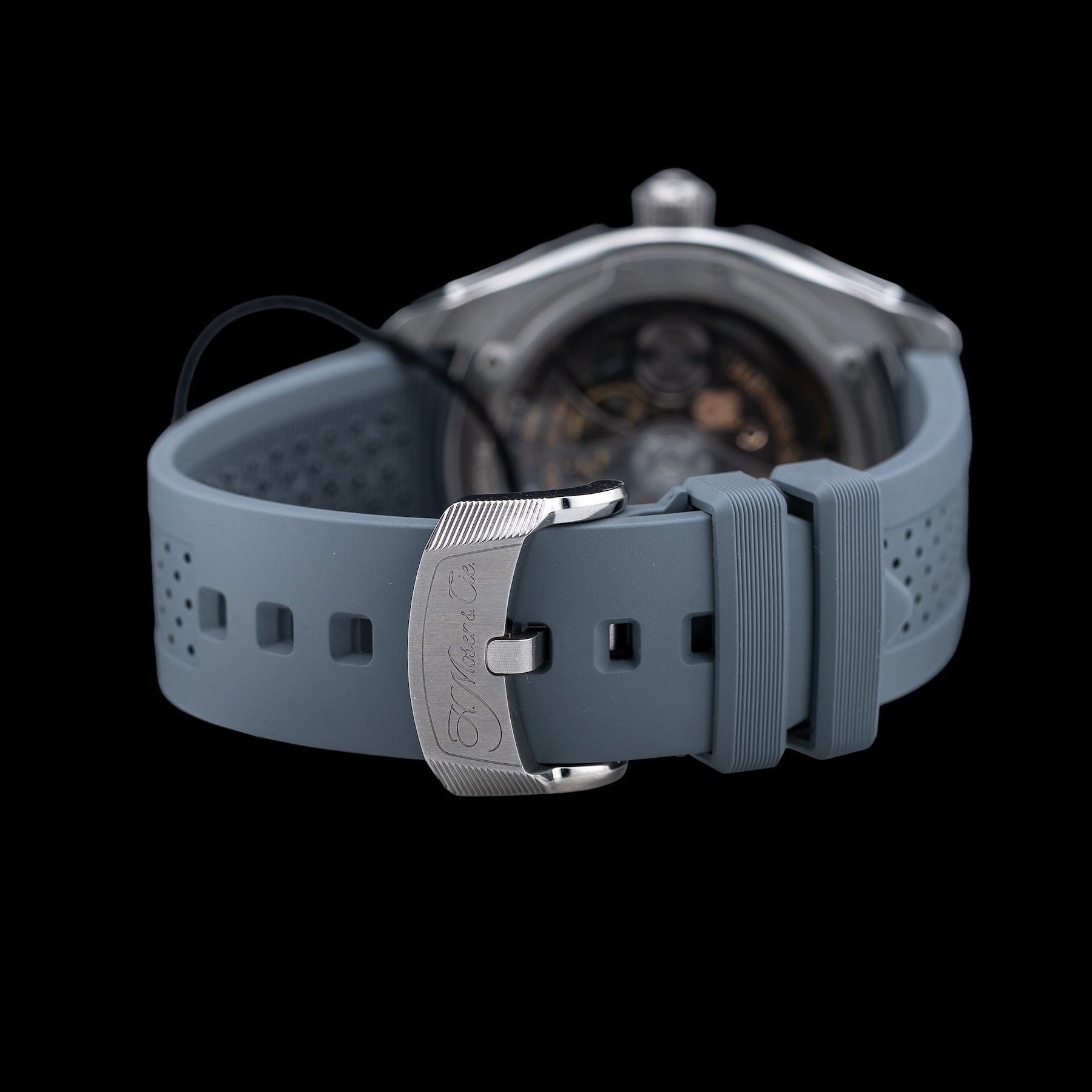 H. Moser & Cie. 3240-1200 Flying Hours White Fumé Dial