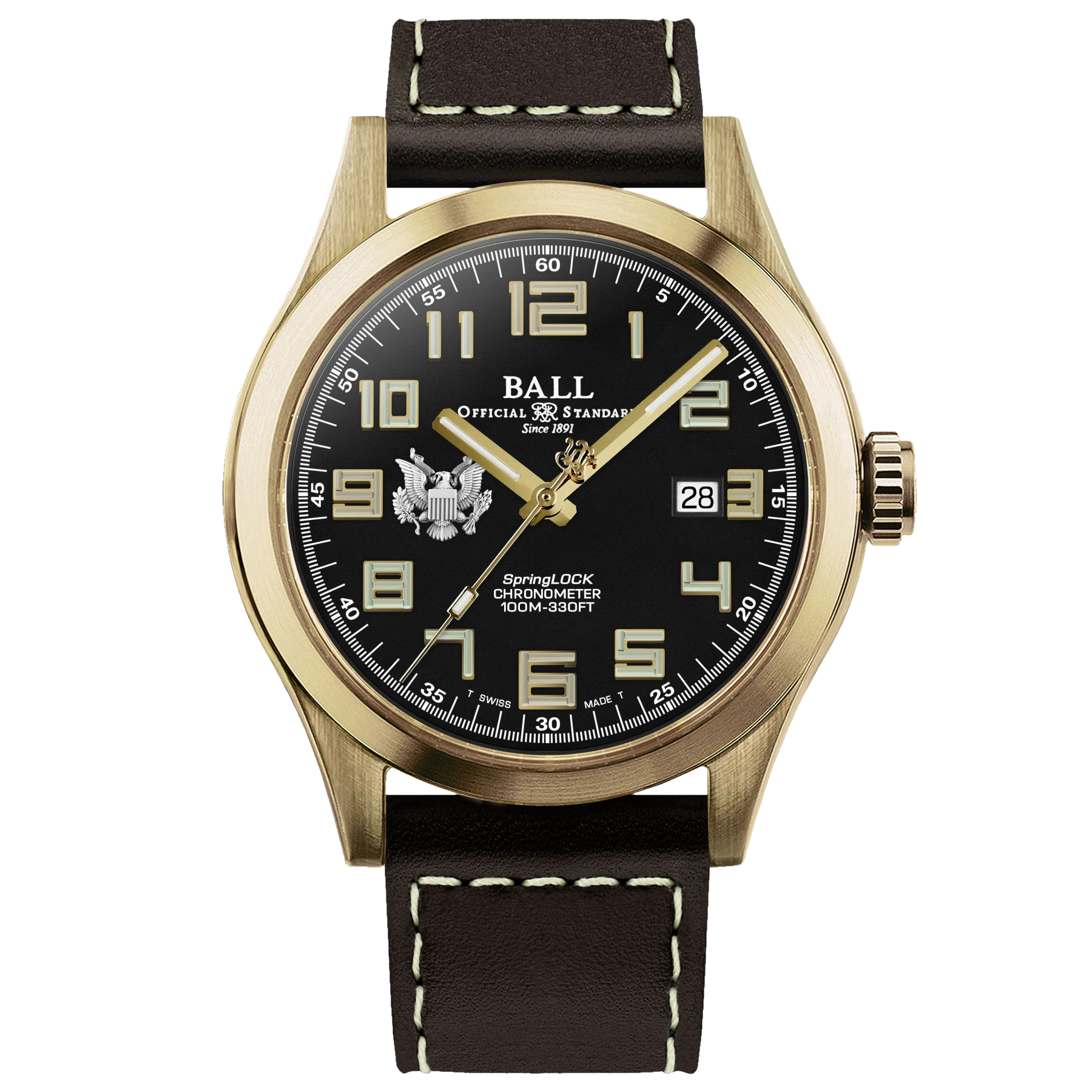 Ball Engineer III Army 43mm ND2186C-L4C-BK