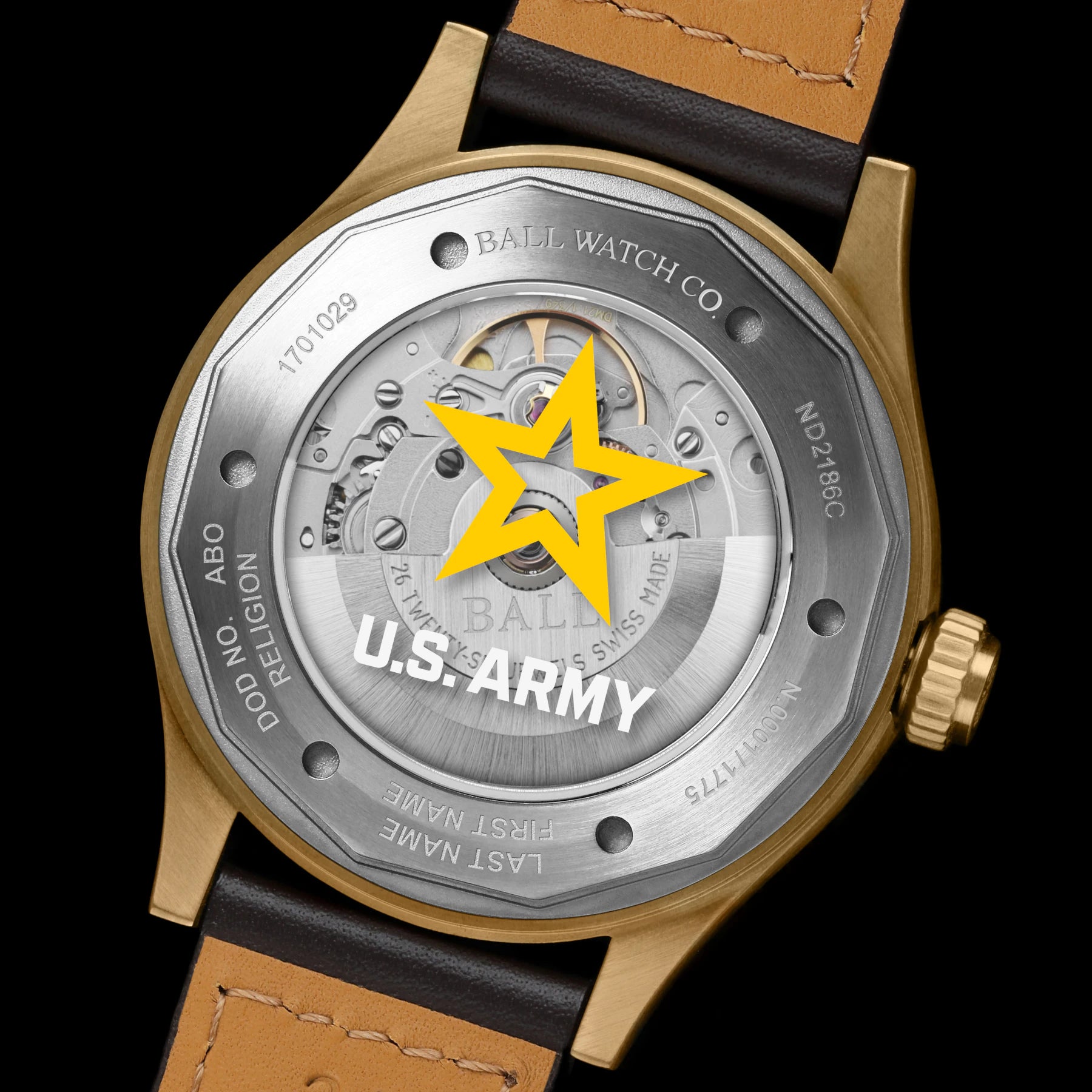 Ball Engineer III Army 43mm ND2186C-L4C-YE