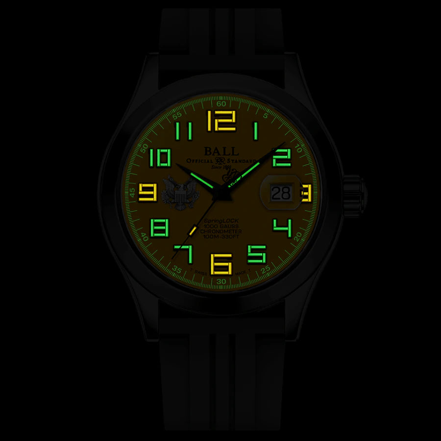 Ball Engineer III Army 43mm NM2028C-P49C-YE