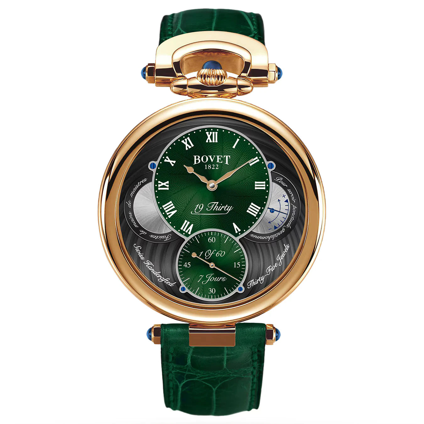 Bovet 19Thirty Great Guilloché Green