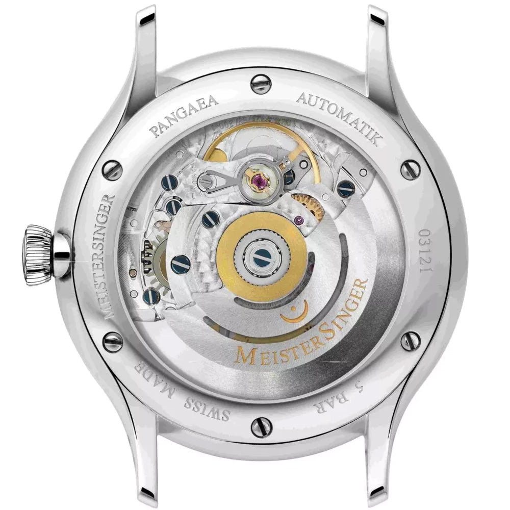 MeisterSinger Pangaea Day Date Black Petrol PDD902P