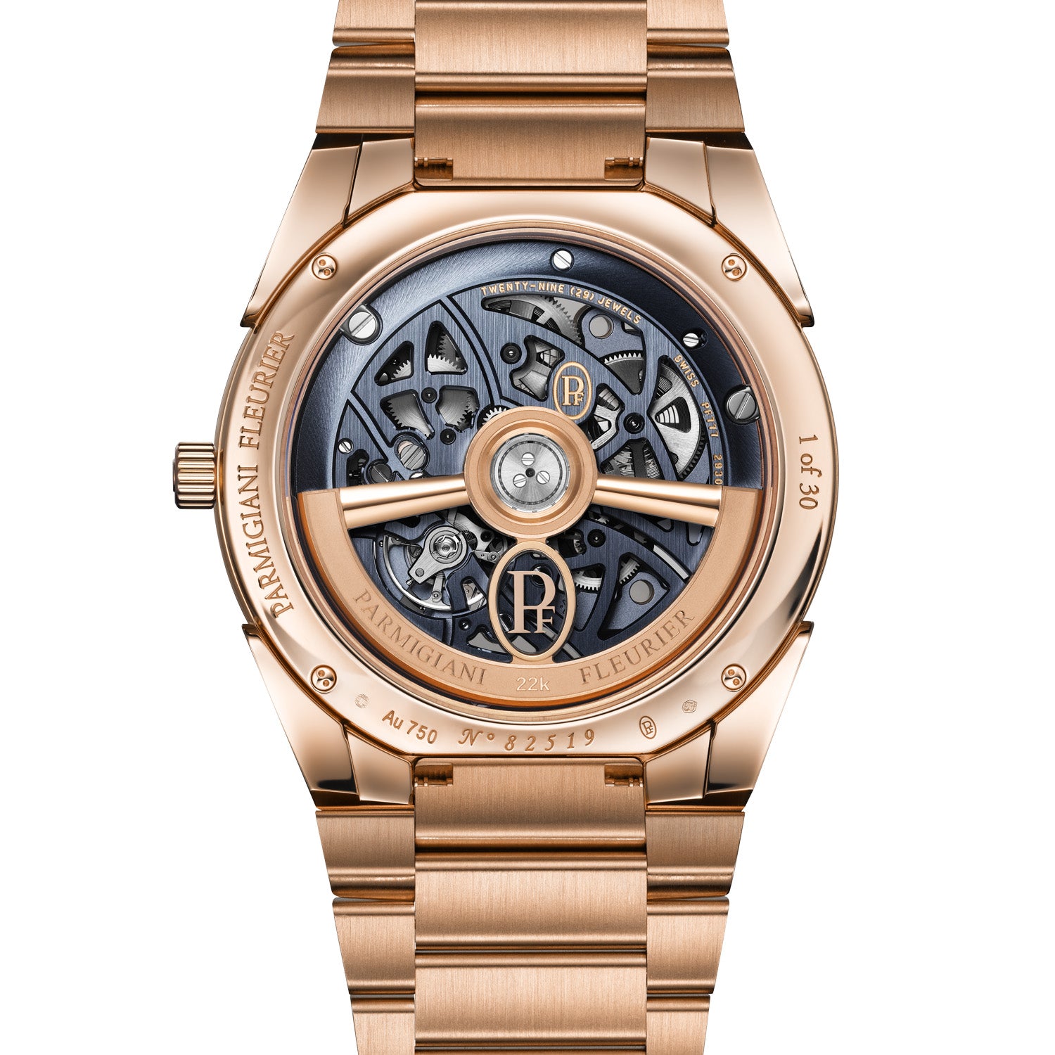 Parmigiani Fleurier Tonda PF Skeleton Milano Blue PFC912-2020004-200182