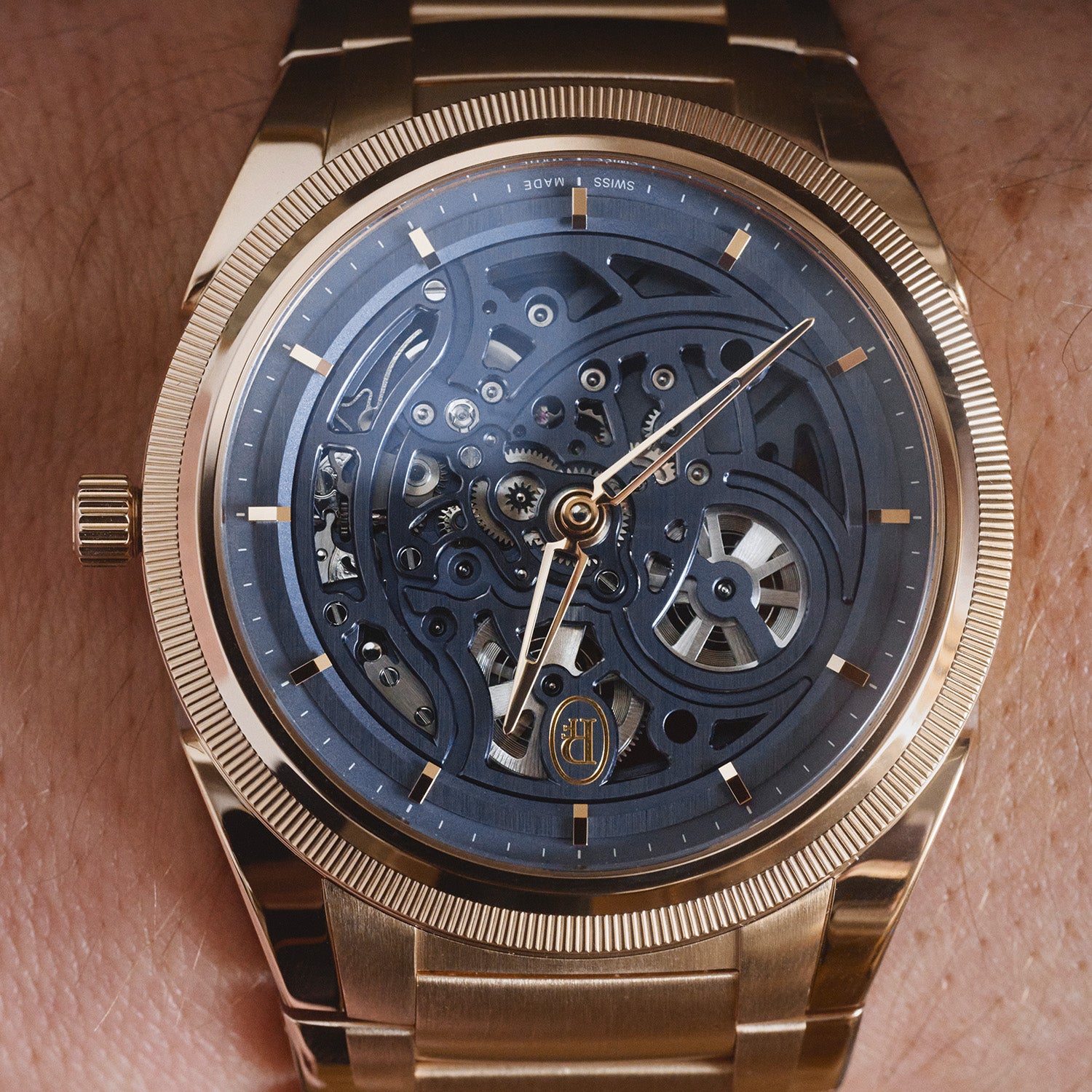 Parmigiani Fleurier Tonda PF Skeleton Milano Blue PFC912-2020004-200182