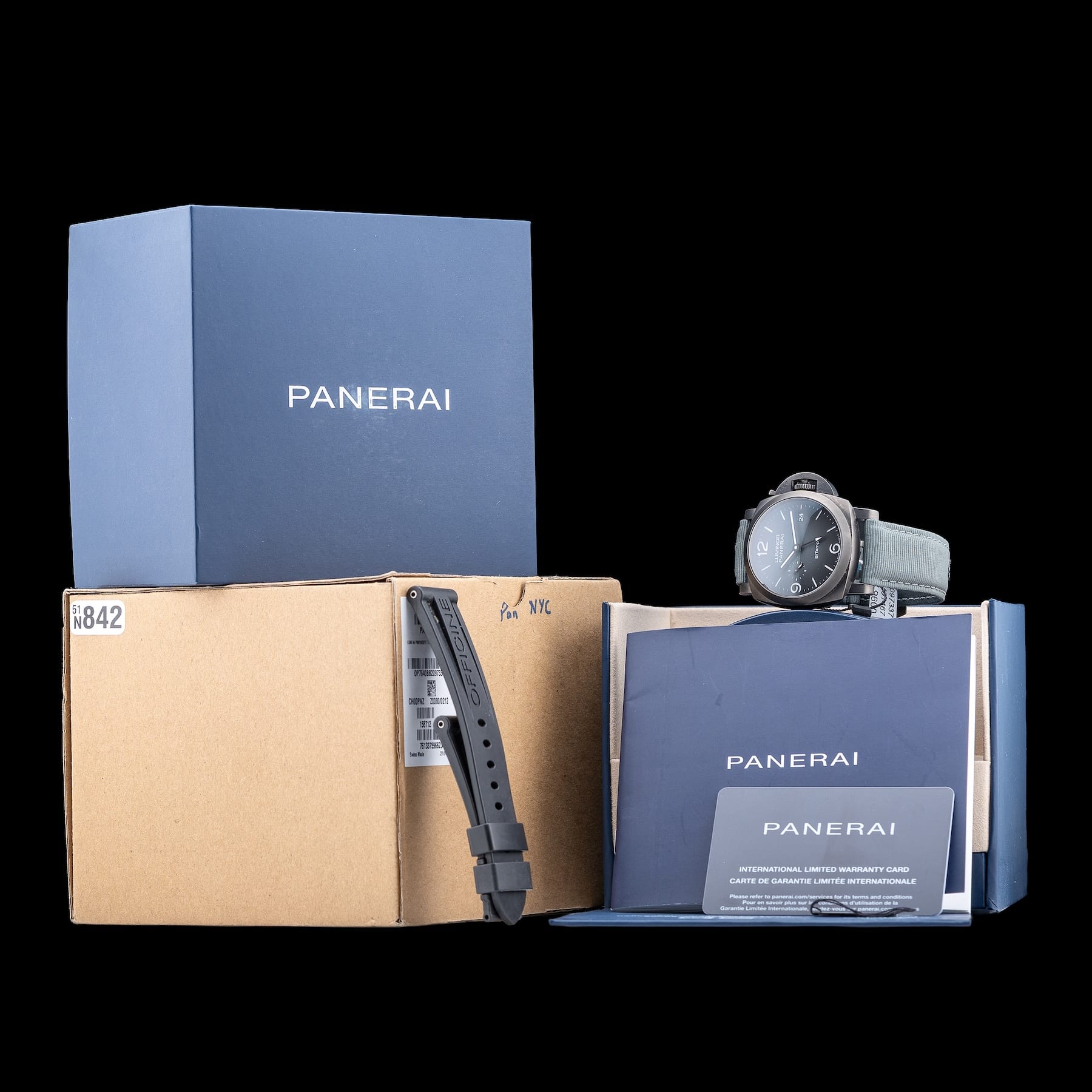 Panerai PAM01467 Luminor Bitempo Titanium DLC