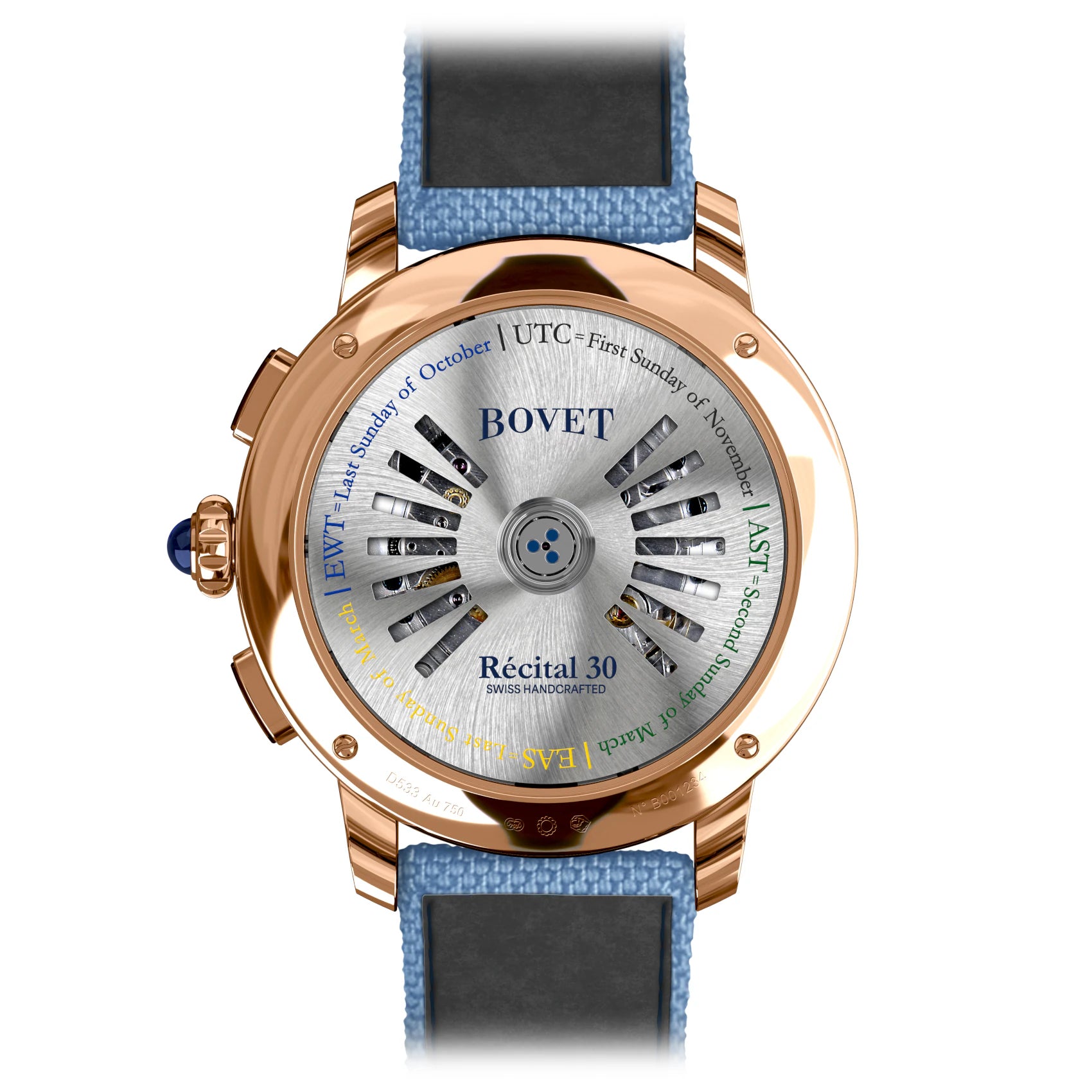 Bovet The Récital 30 Rose Gold