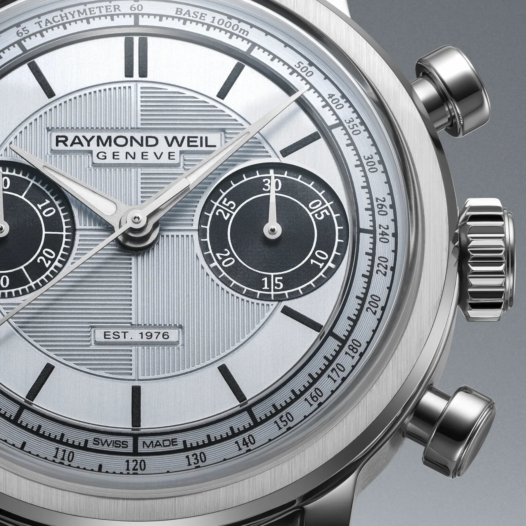 Raymond Weil Millesime 'Jubilee' Limited Edition Bi-Compax Chronograph Blue Dial Watch, 39 mm 7776-STC-65501