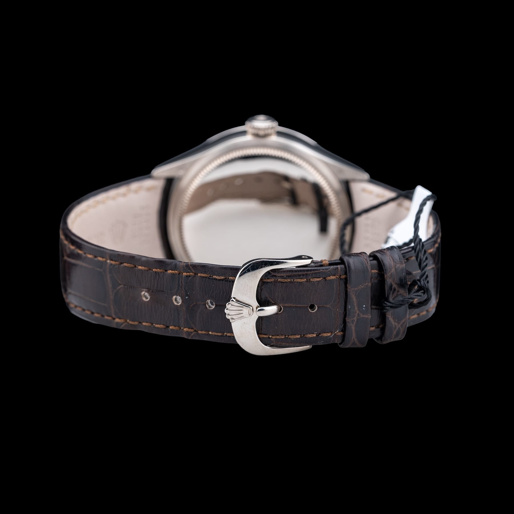 Rolex 50529 Cellini Dual Time Black Dial