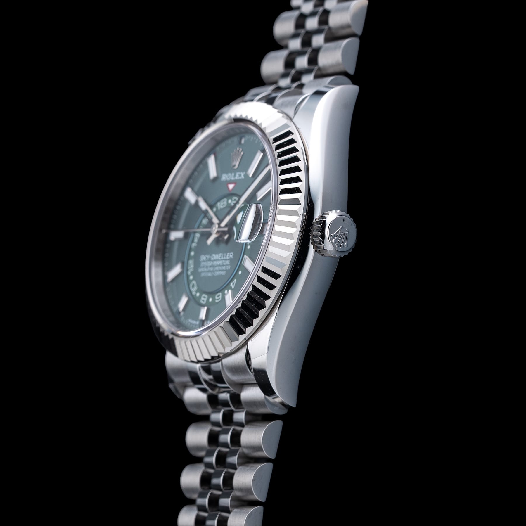 Rolex Skydweller Stainless Green Dial M336934