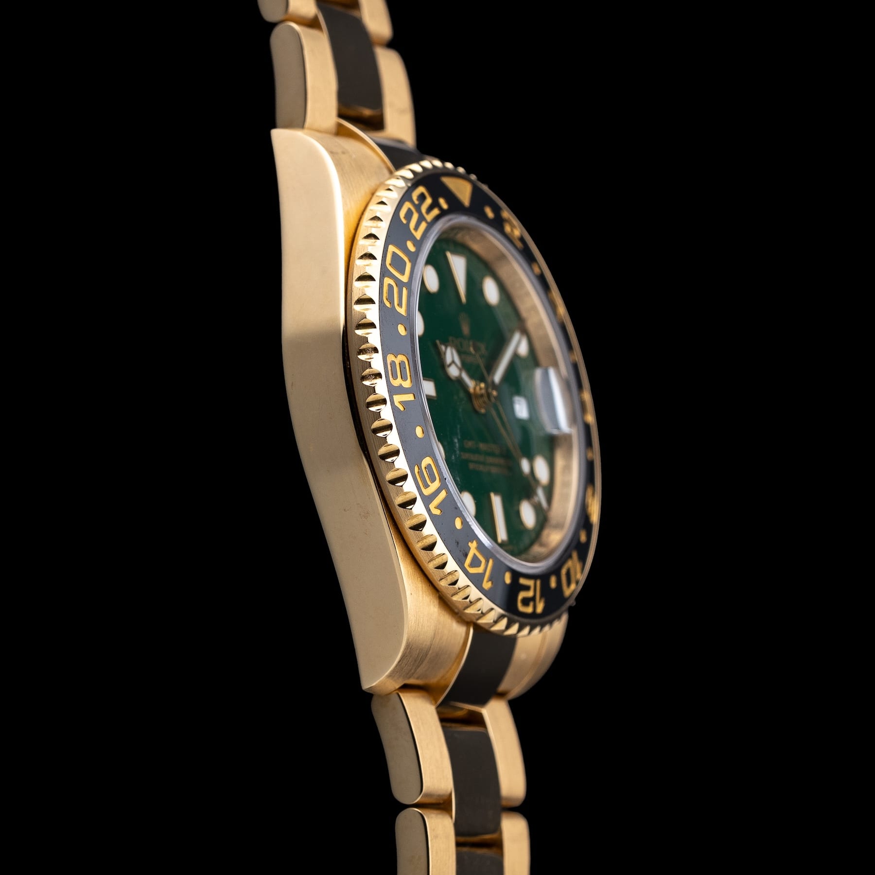 Rolex 116718LN GMT Master II Anniversary Green Dial