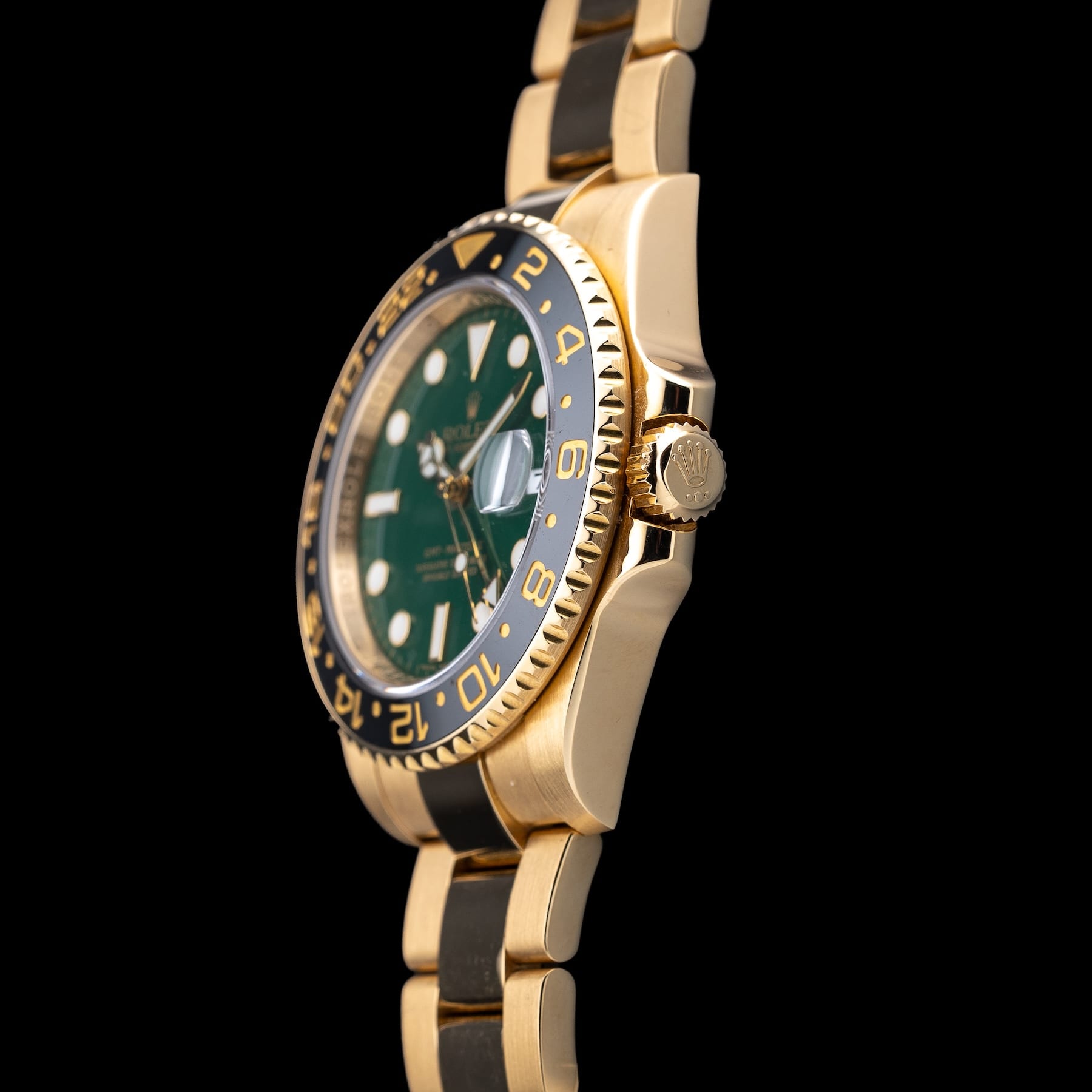 Rolex 116718LN GMT Master II Anniversary Green Dial