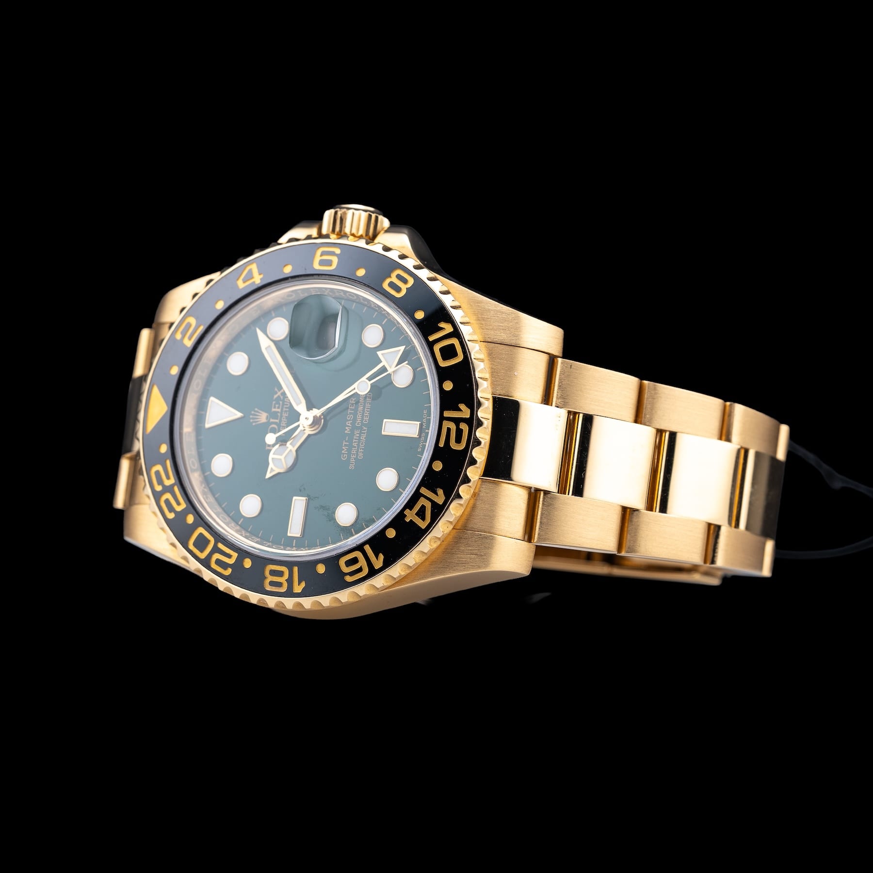 Rolex 116718LN GMT Master II Anniversary Green Dial