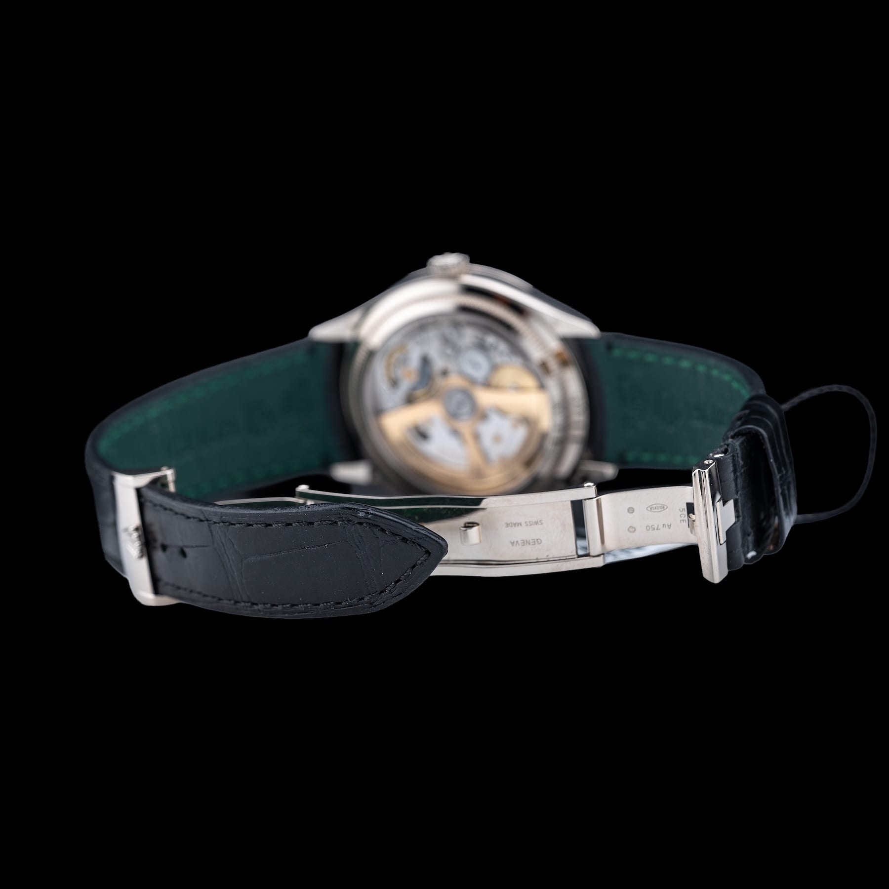 Rolex M52509-0001 Pertetual 1908 18K White Gold Black Dial