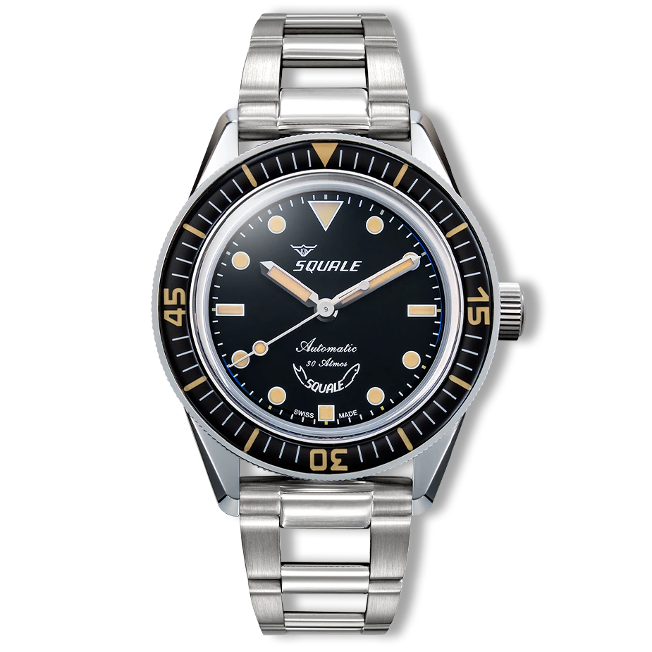 Squale SUB-37 Legend Bracelet SUB-37BKBK.AC