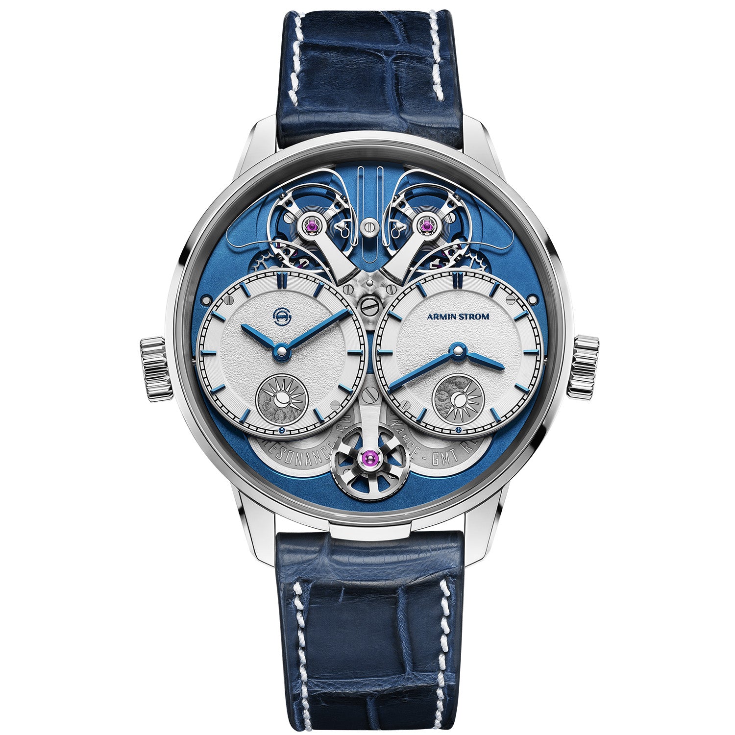 Armin Strom Dual Time GMT Resonance Manufacture Edition Blue ST26-DT.60