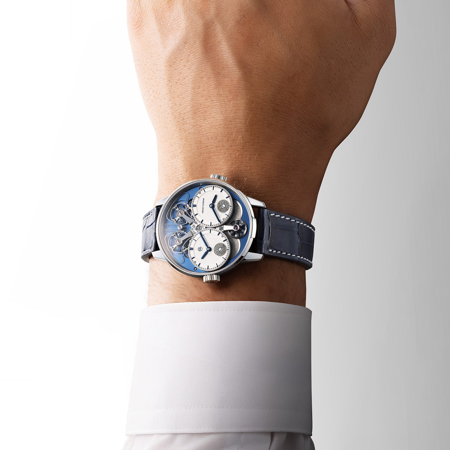 Armin Strom Dual Time GMT Resonance Manufacture Edition Blue ST26-DT.60