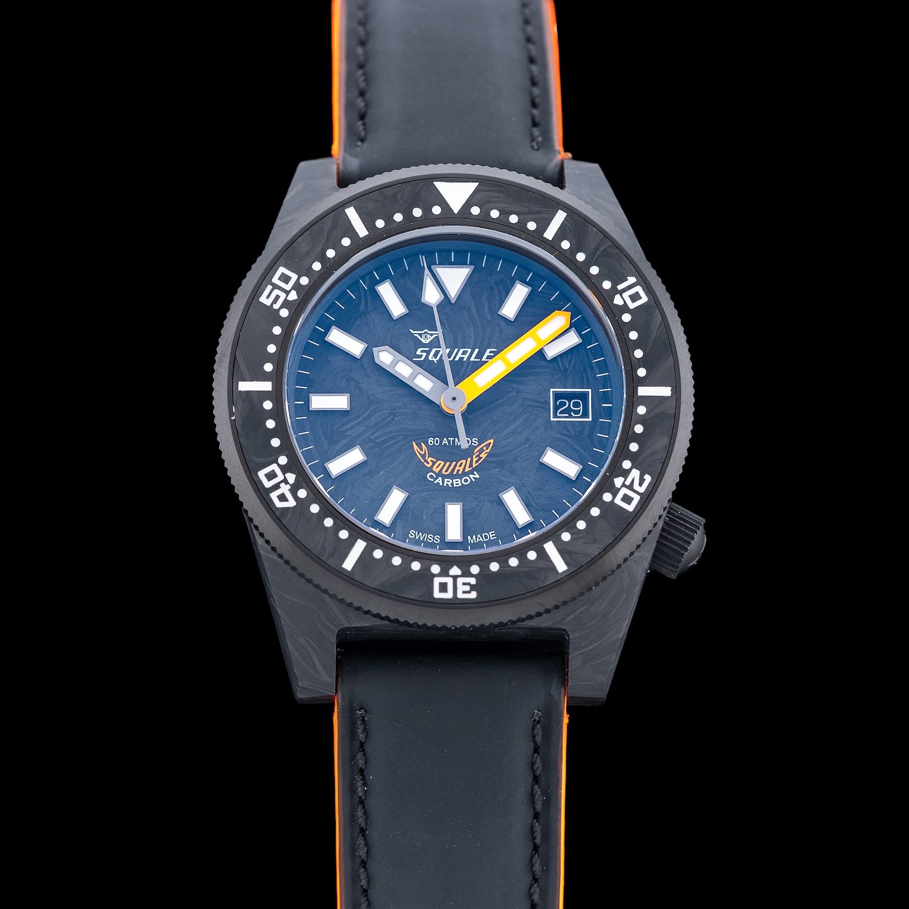 Squale T183 Forged Carbon Orange