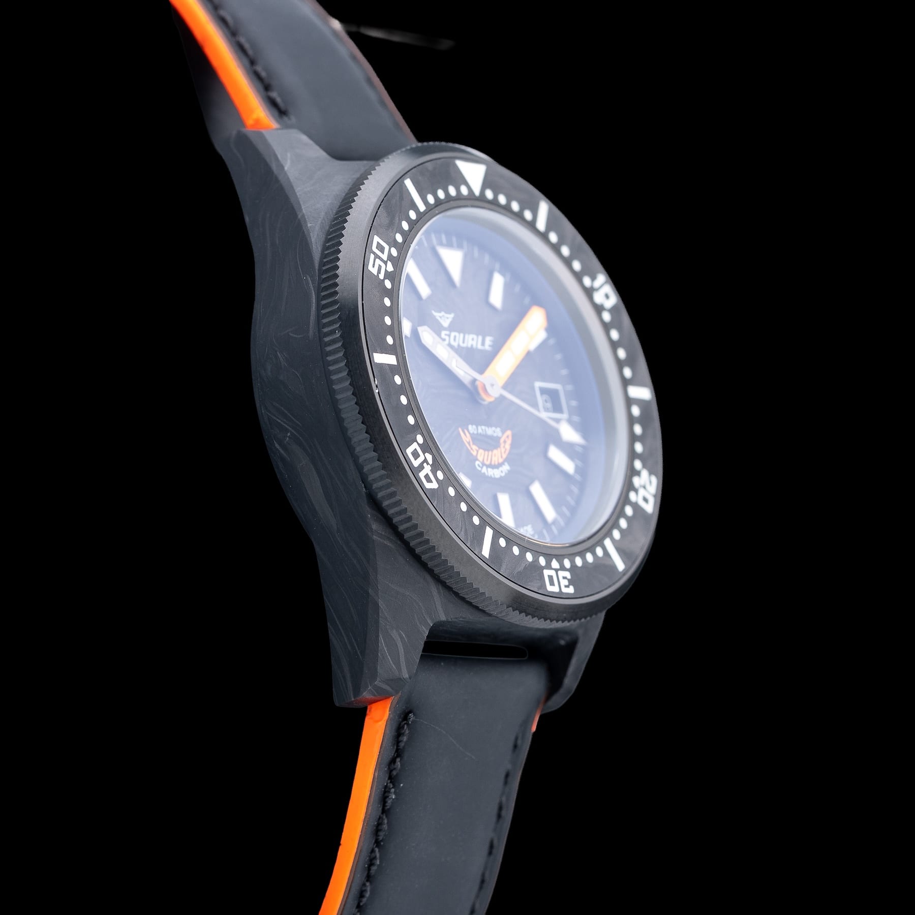 Squale T183 Forged Carbon Orange