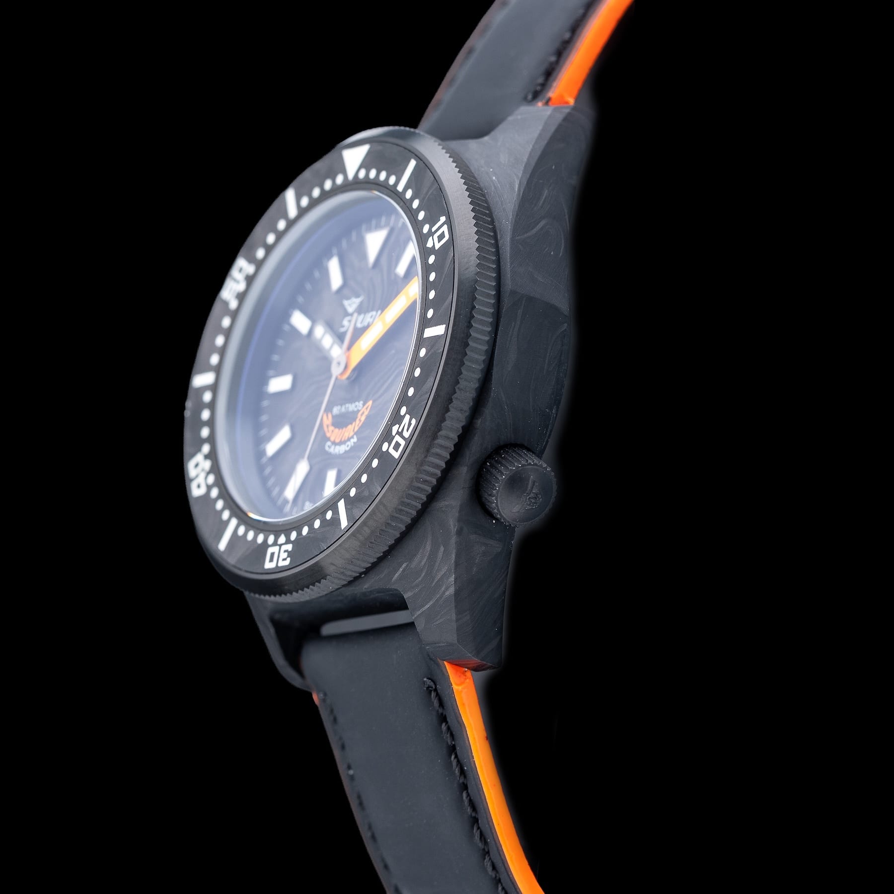Squale T183 Forged Carbon Orange