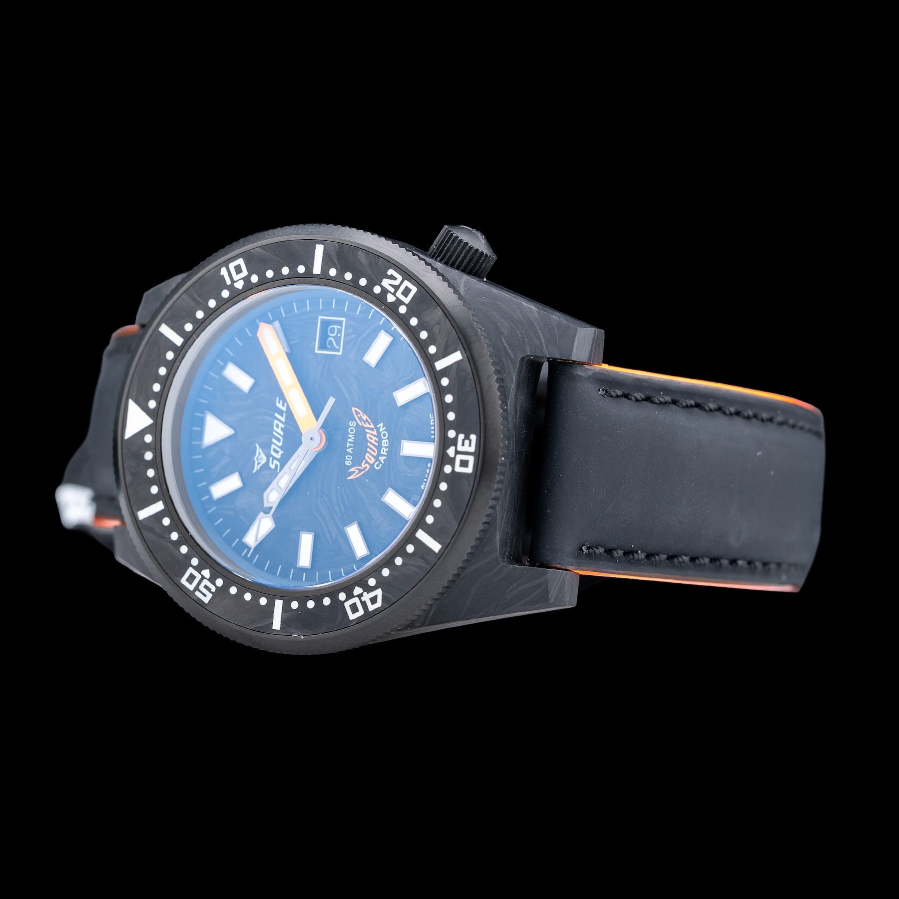 Squale T183 Forged Carbon Orange