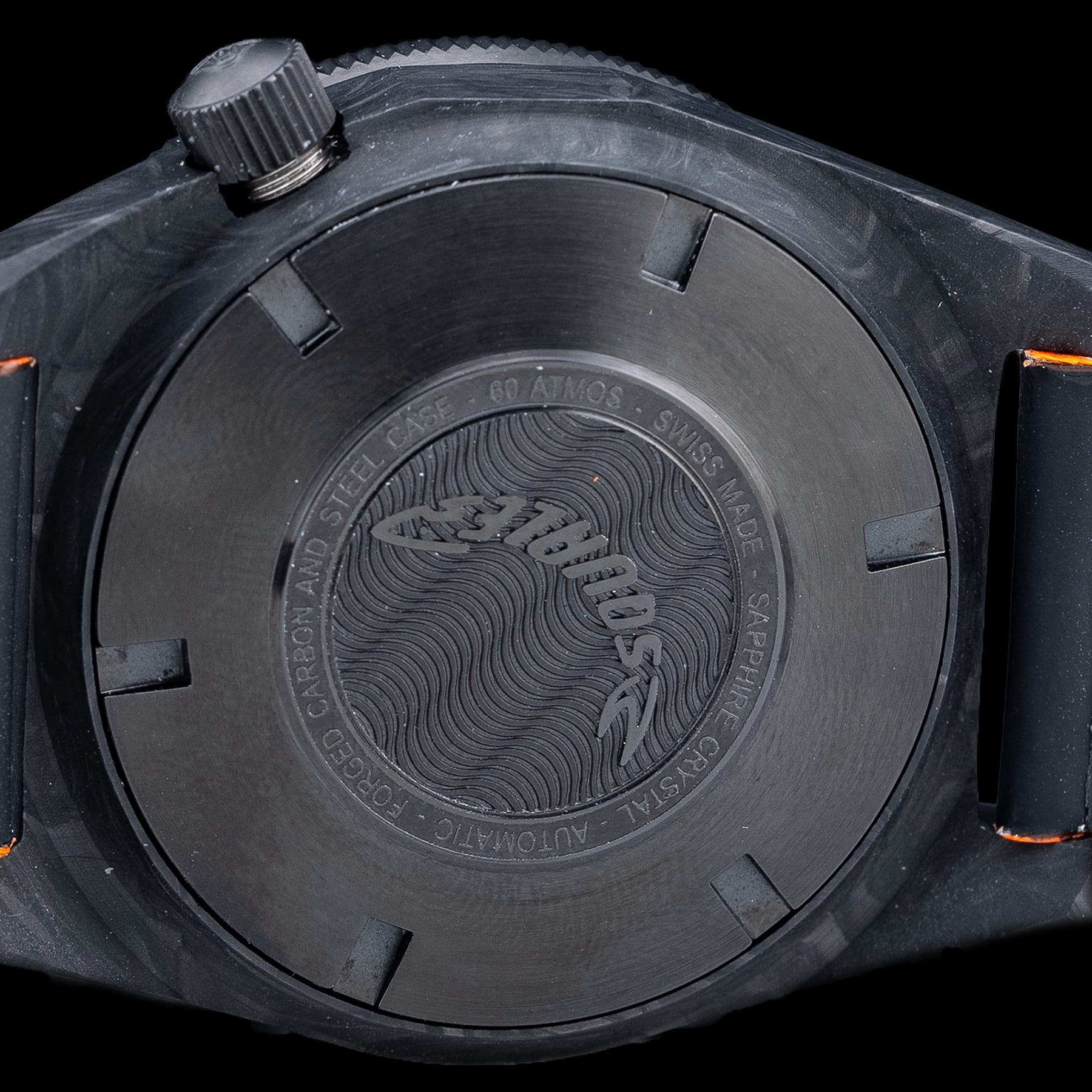 Squale T183 Forged Carbon Orange