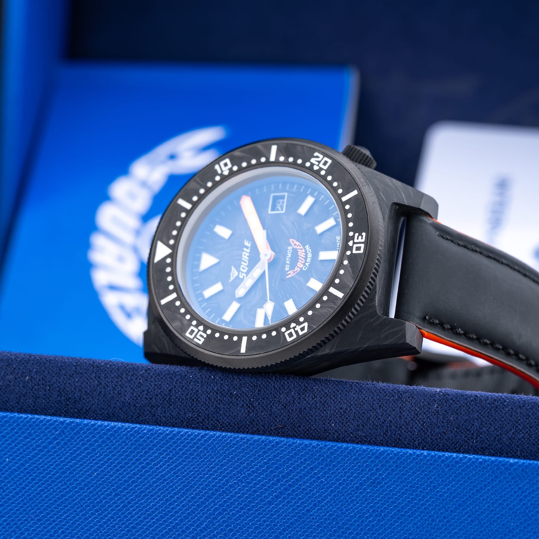 Squale T183 Forged Carbon Orange