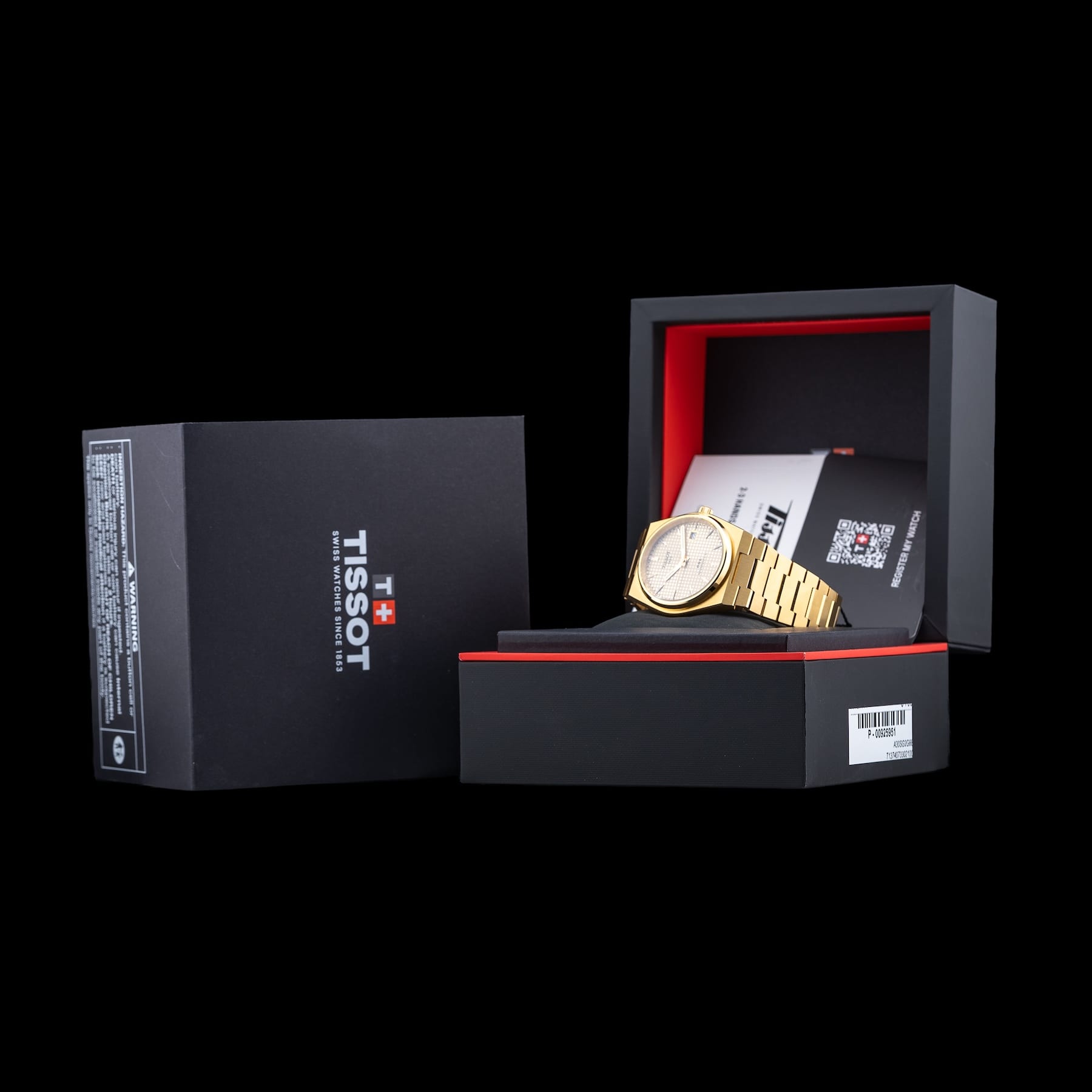 Tissot T137.407.33.021.00 PRX 40mm Auto Gold Dial