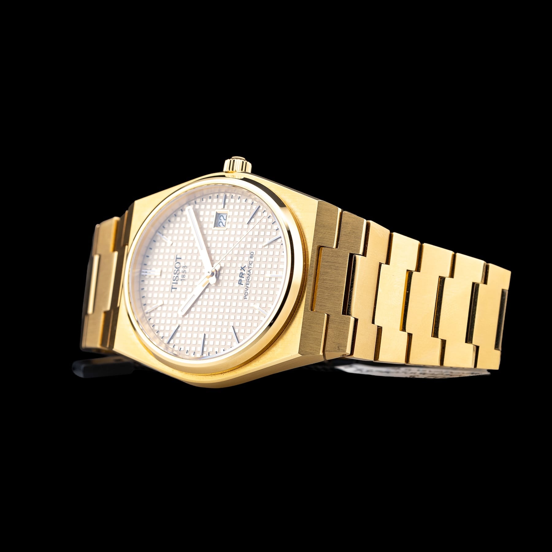 Tissot T137.407.33.021.00 PRX 40mm Auto Gold Dial