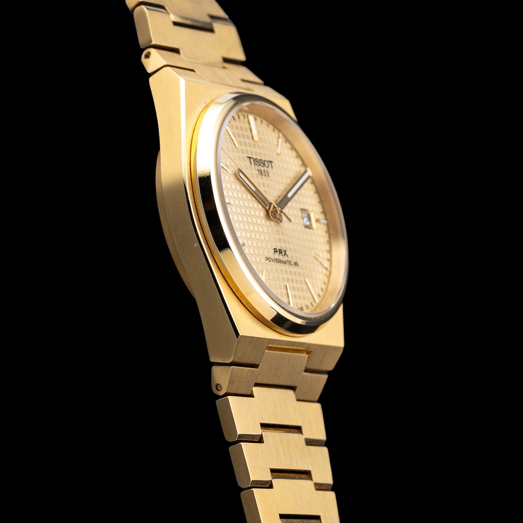 Tissot T137.407.33.021.00 PRX 40mm Auto Gold Dial