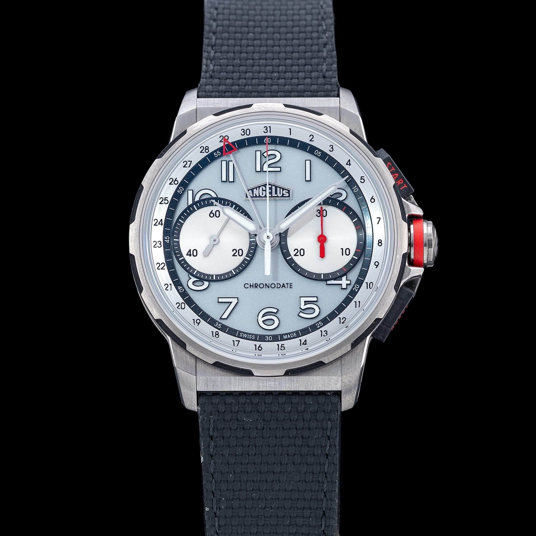 Angelus 0CDYF.W01A.K009B Chronodate Titanium White