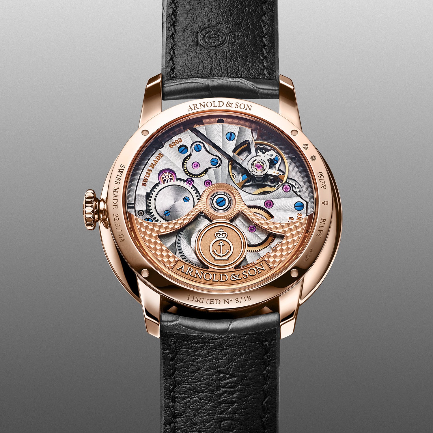 Arnold & Son DSTB 42 Gold Cliff Grey 1ATCR.N01A.C0246A