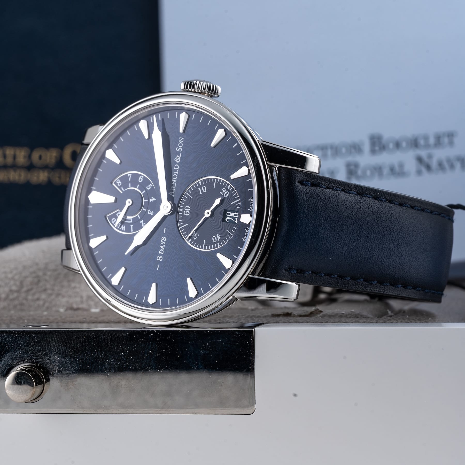 Arnold & Son 1EDAS.U01A.D13 8 days blue royal
