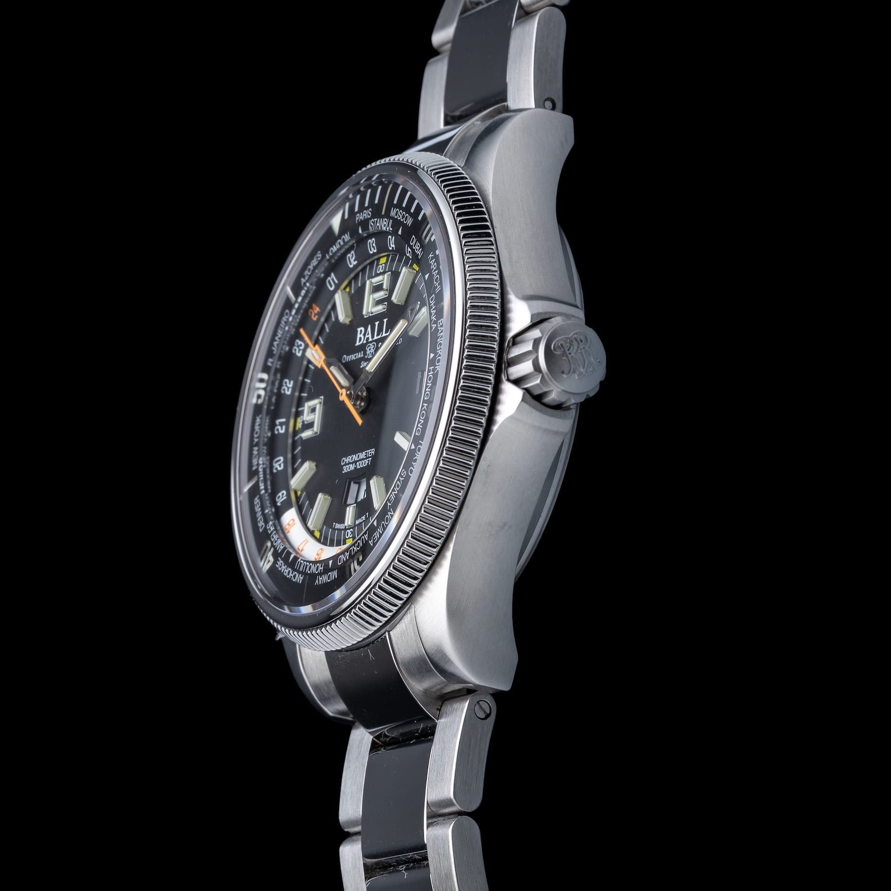 Ball Engineer Master II Diver Worldtimer (42mm) DG2232A-SC-BK