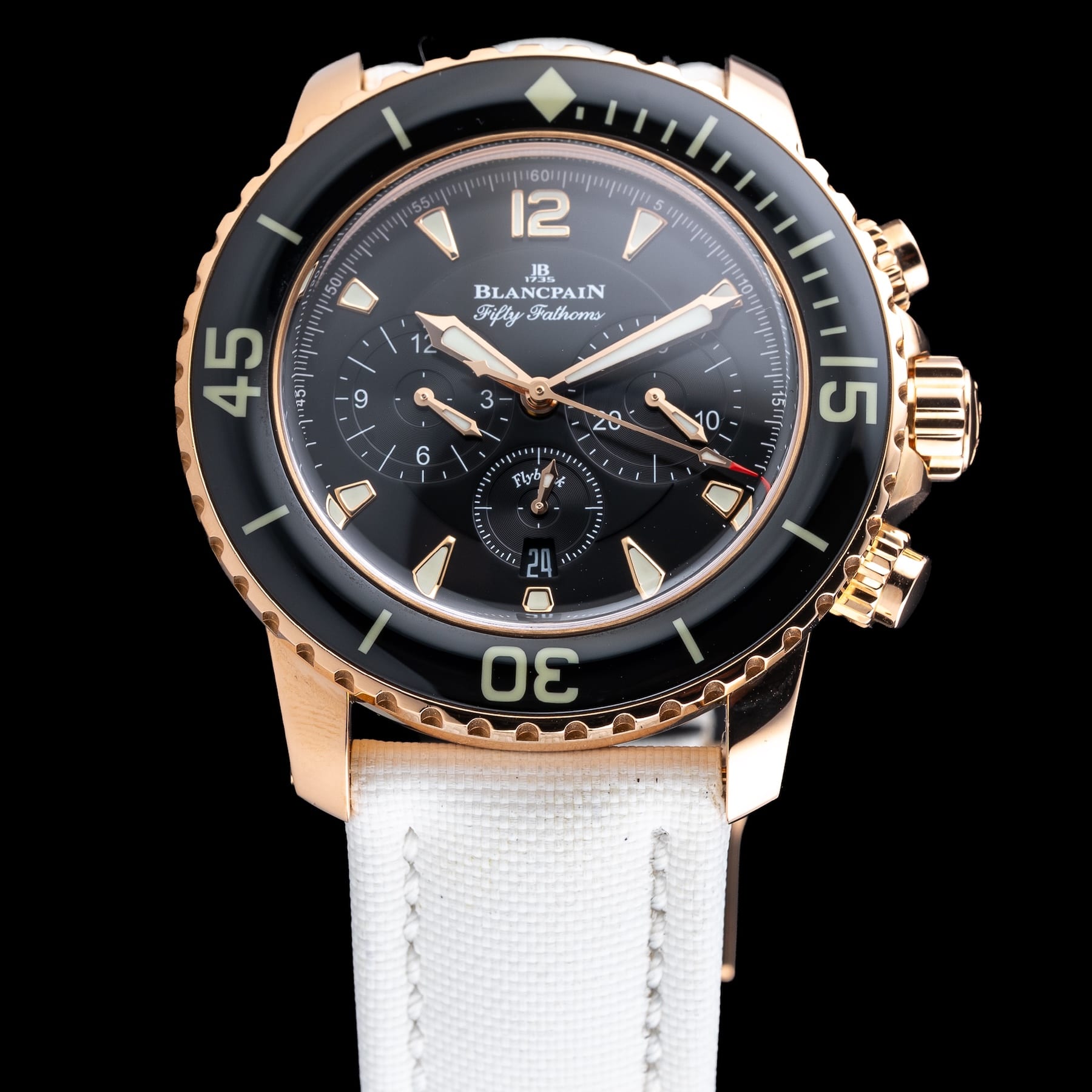 Blancpain Fifty Fathoms Chronographe Flyback Red Gold 5085F 3630 52A