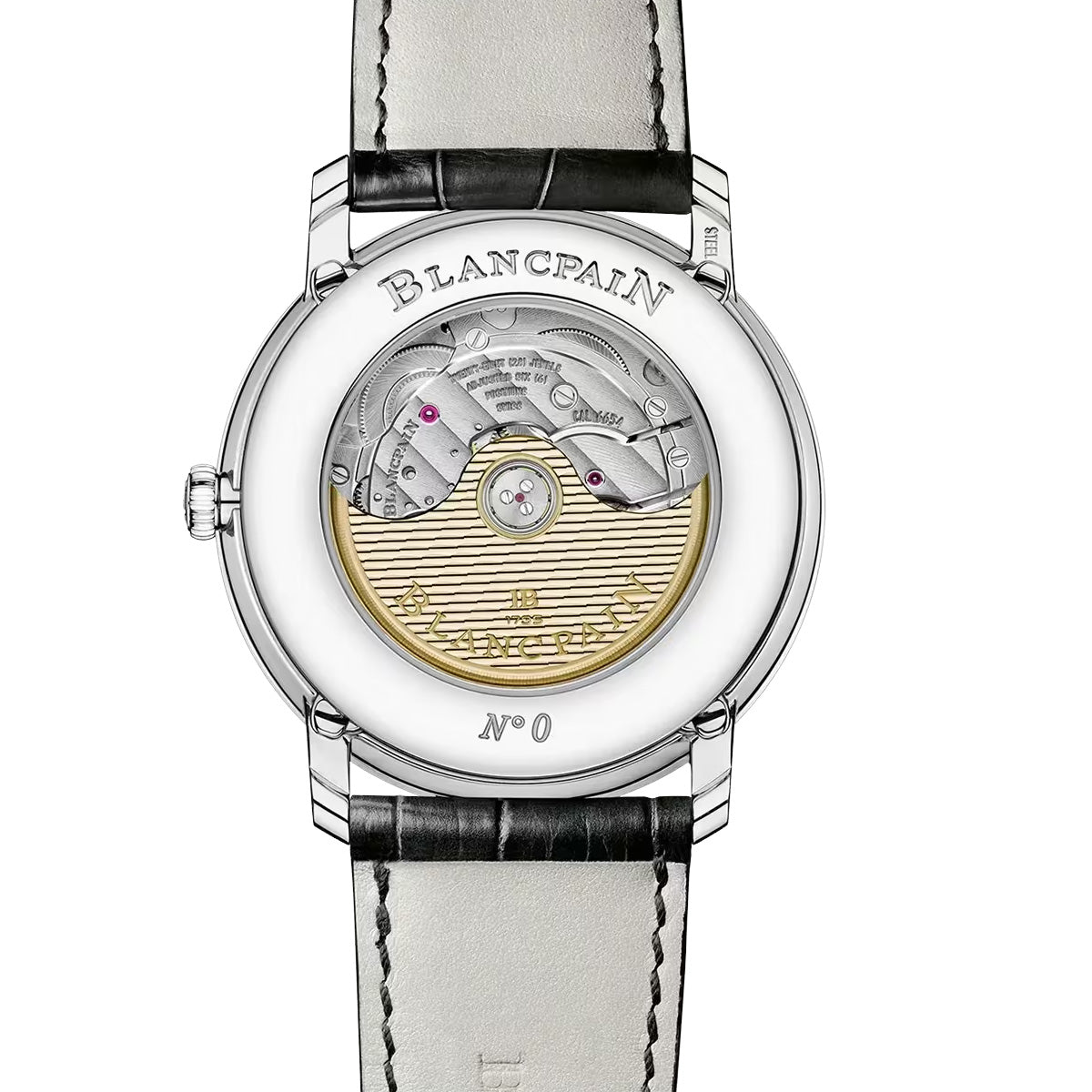 Blancpain Villeret Complete Calendar with Moon Phase in Stainless Steel 6654 1127 55B