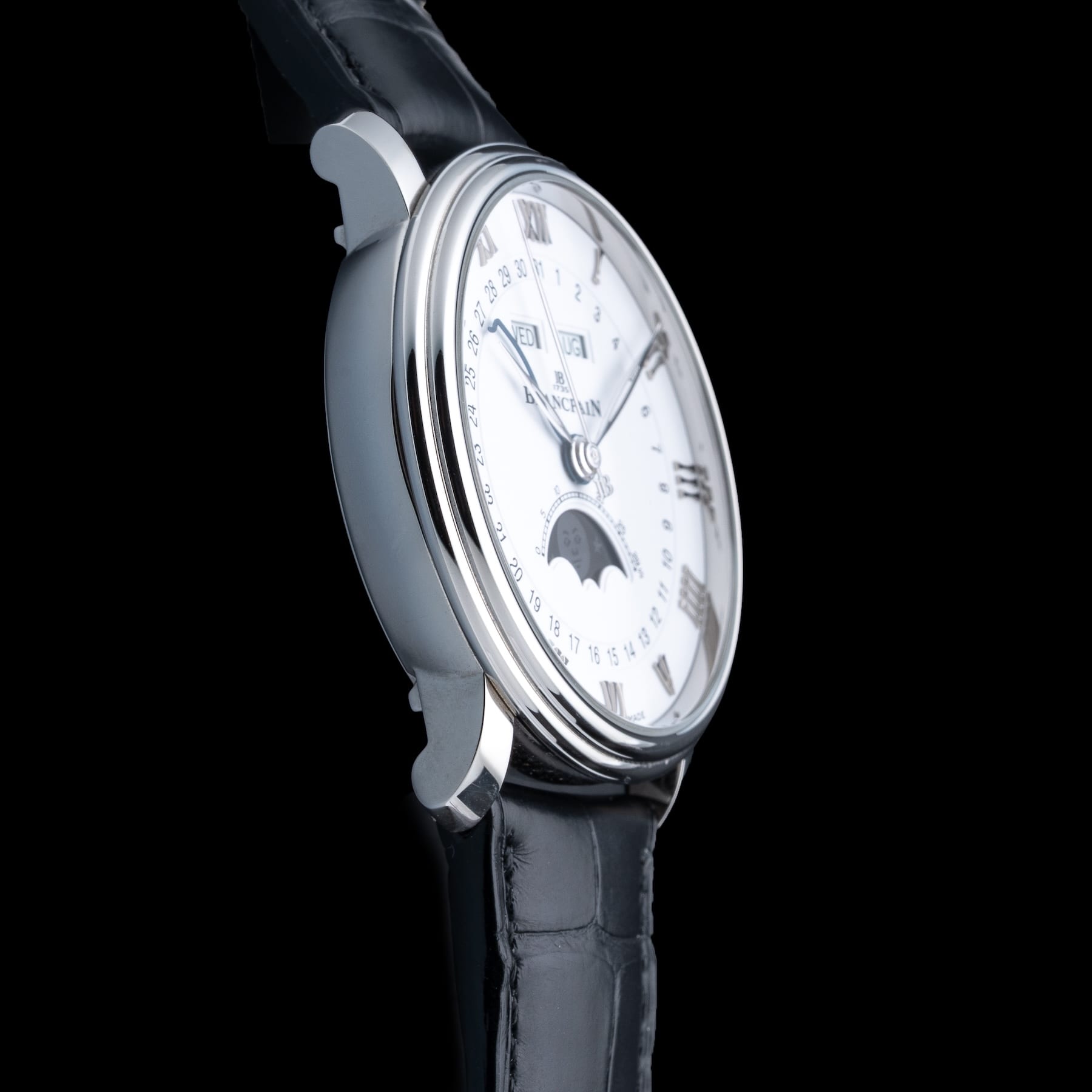 Blancpain 6654 1127 55B Villeret Quantième Complet Phases de Lune