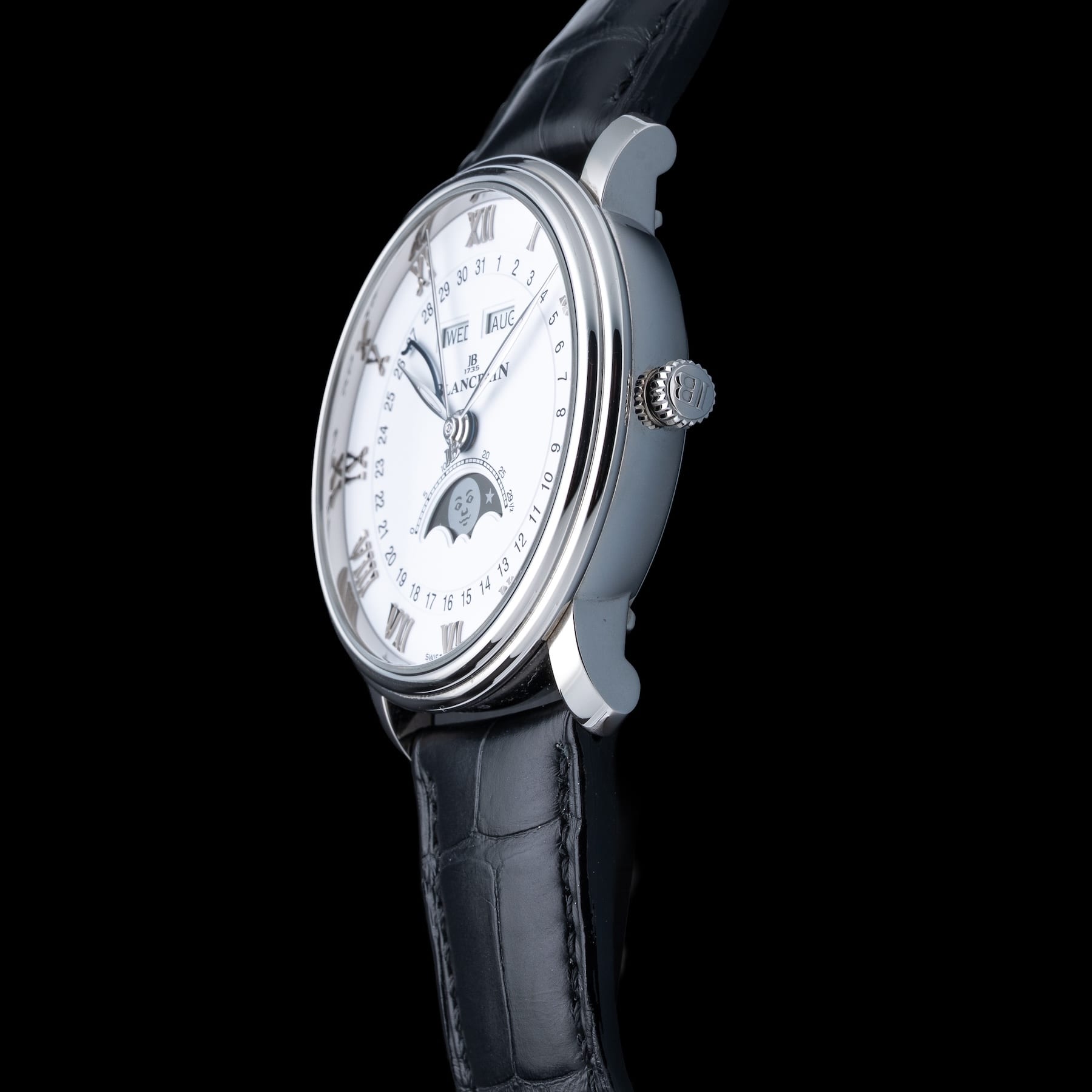 Blancpain 6654 1127 55B Villeret Quantième Complet Phases de Lune