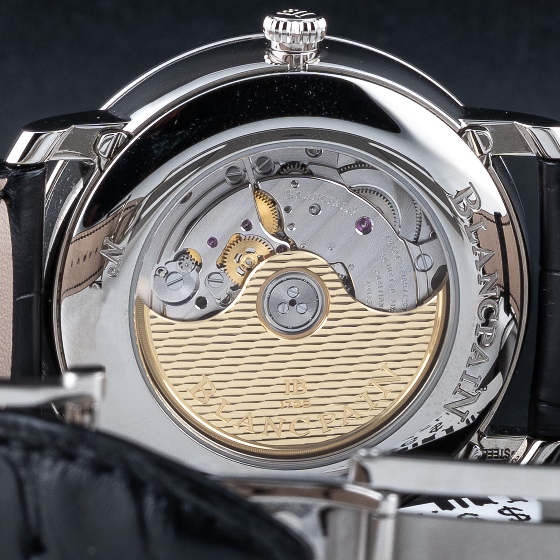 Blancpain 6654 1127 55B Villeret Quantième Complet Phases de Lune