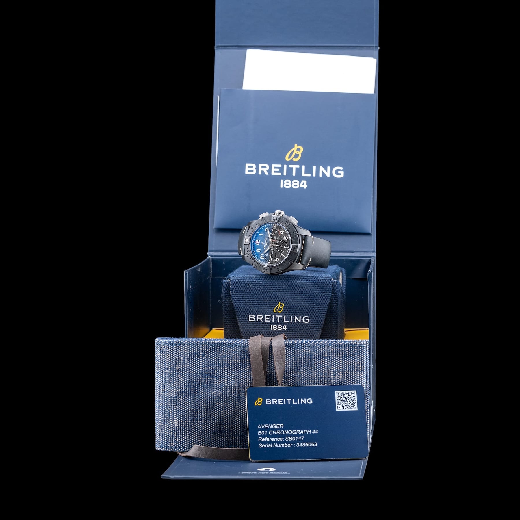 Breitling B01 Chronograph 44 Night Mission SB0147101B1X1