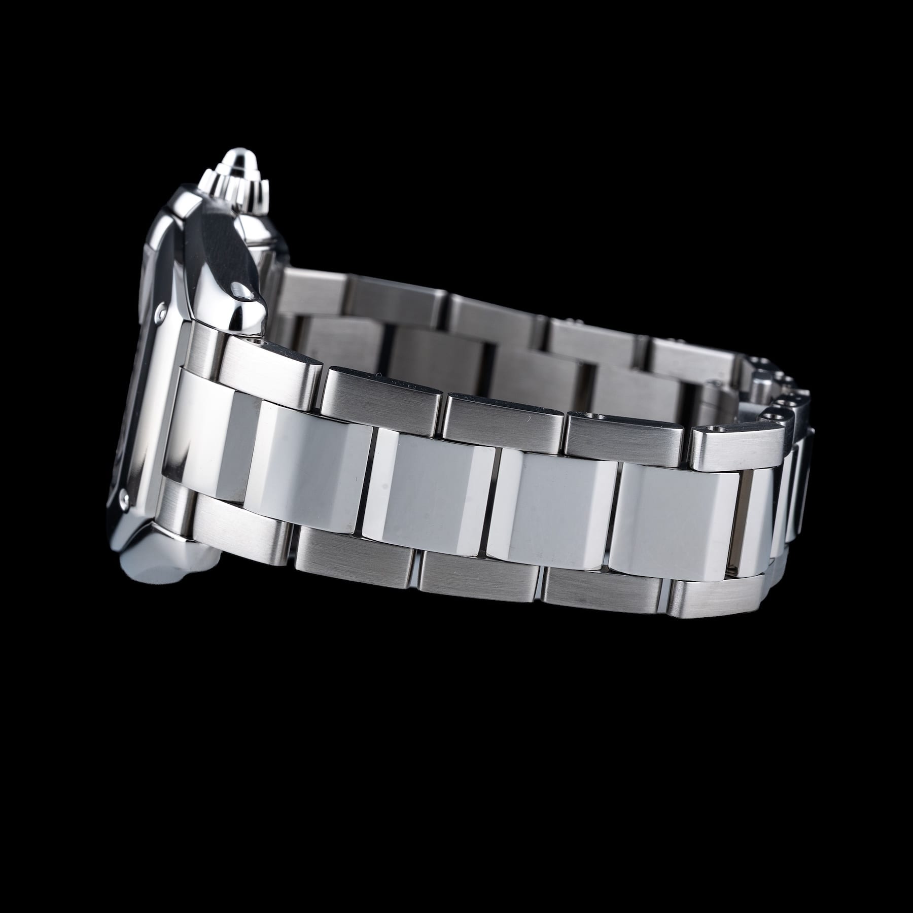 Cartier Roadster Steel White Dial 38mm WSRD0020
